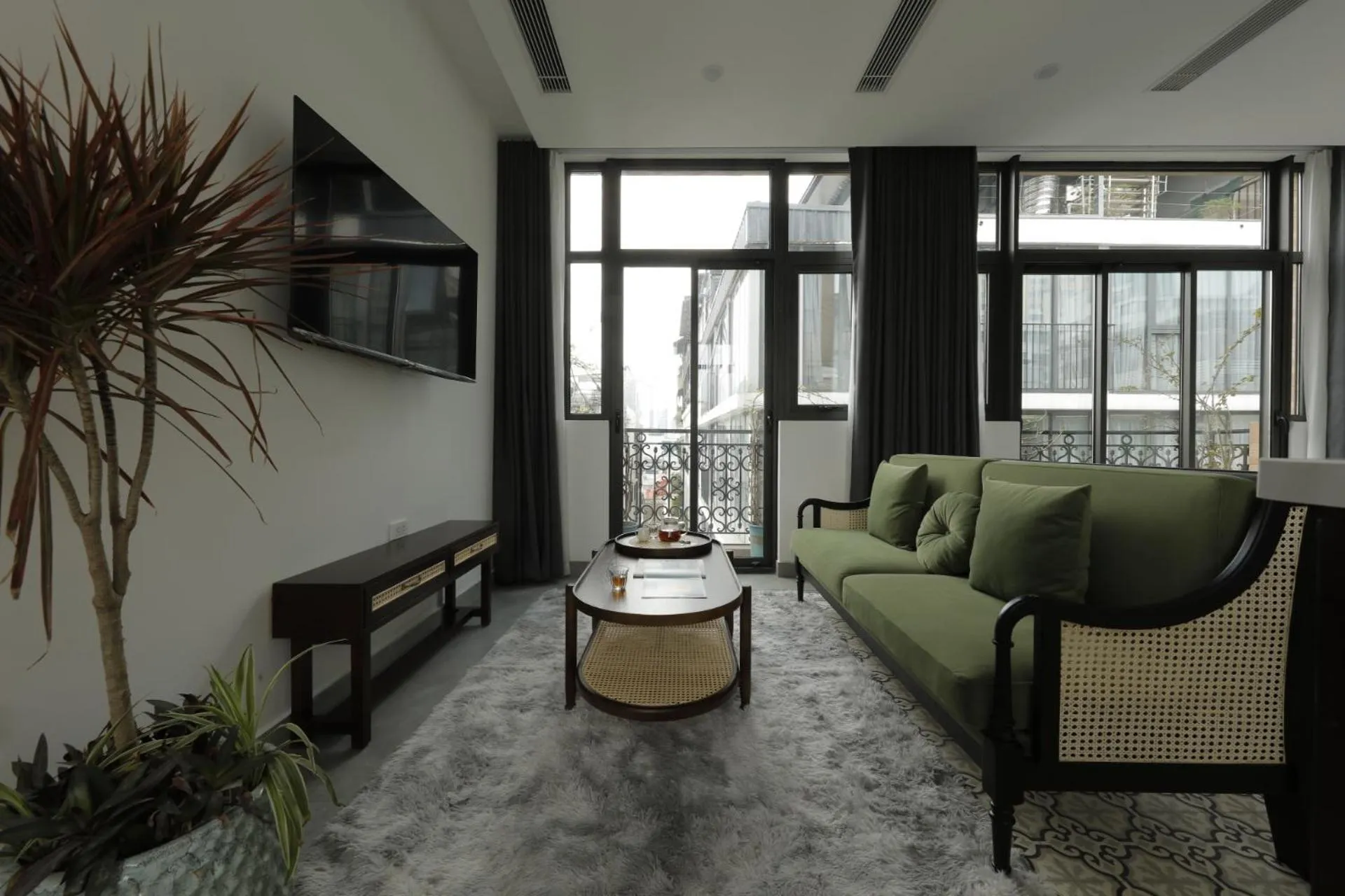 TV and multimedia in Mersey Central Hanoi Apart'Hotel