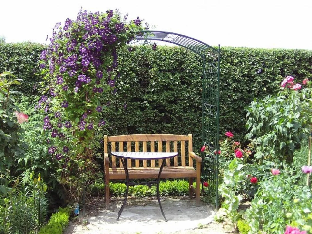 Patio in Bettmann regional Einkaufen & Bauernhofurlaub