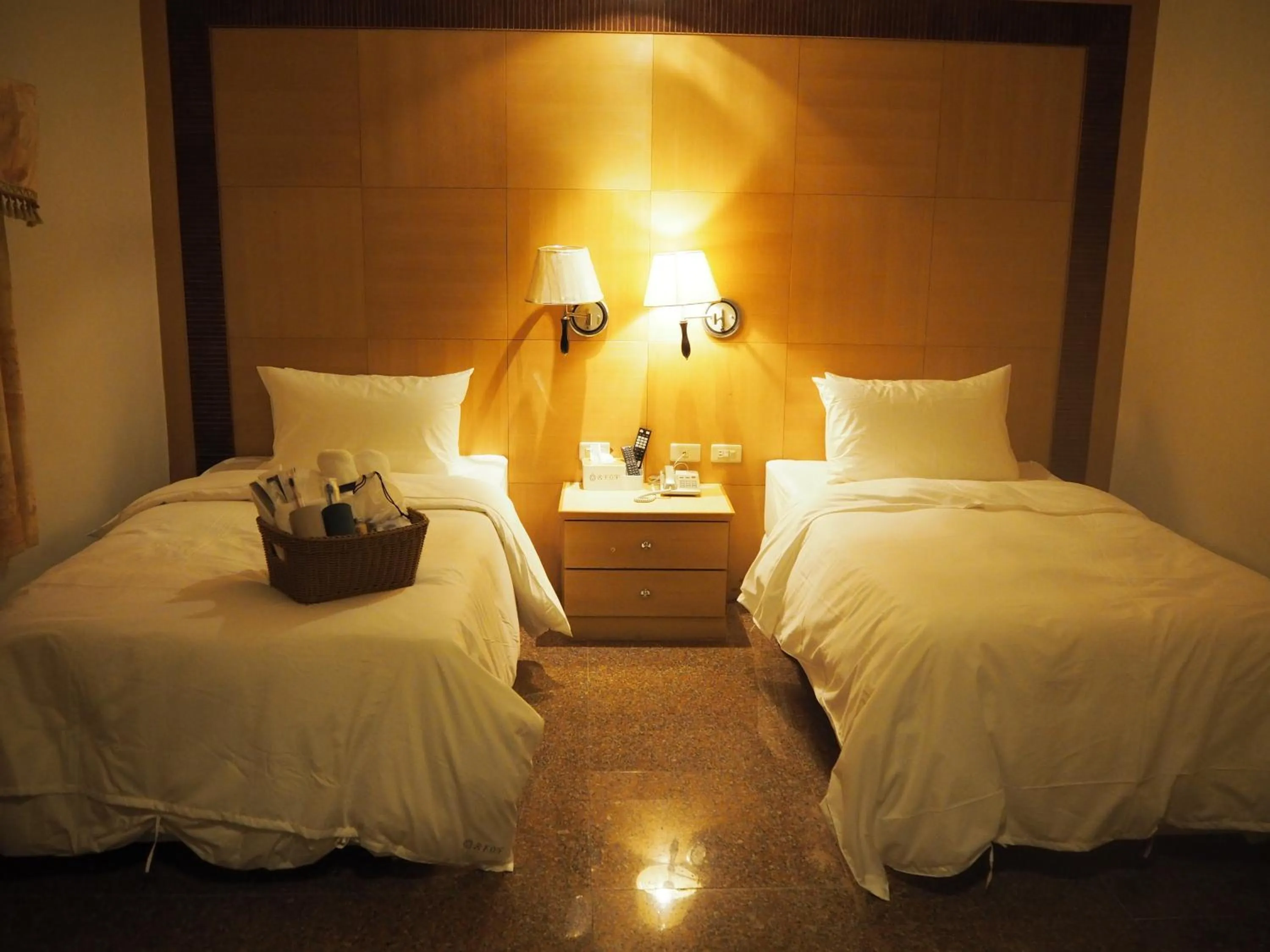 Bed in Shexia Liyu Hot Spring