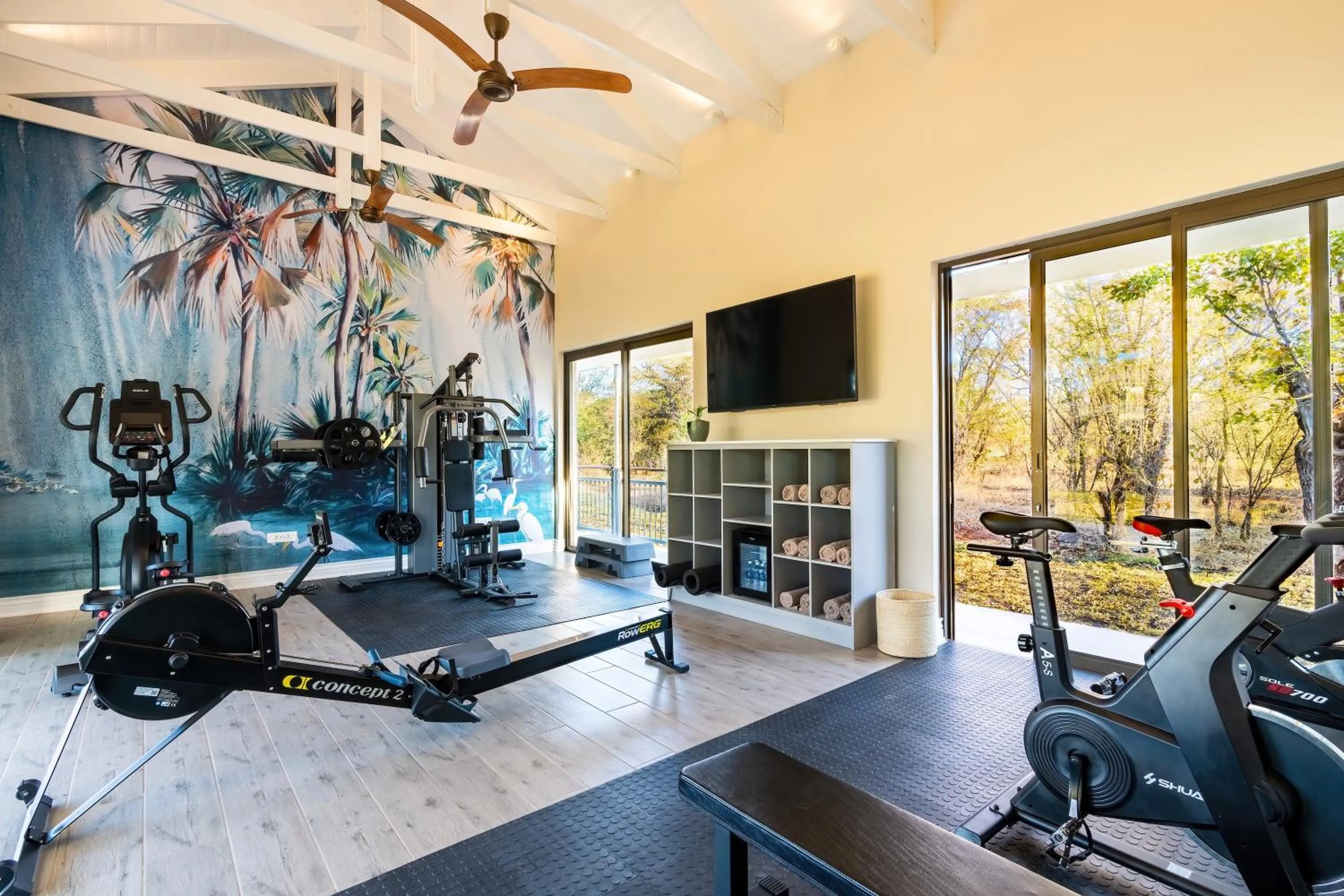 Fitness centre/facilities in Palm River Hotel