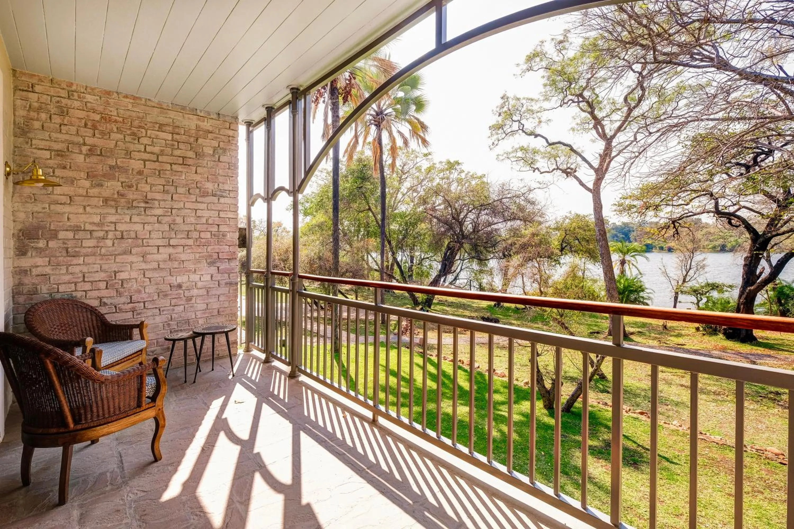 Garden view in Palm River Hotel