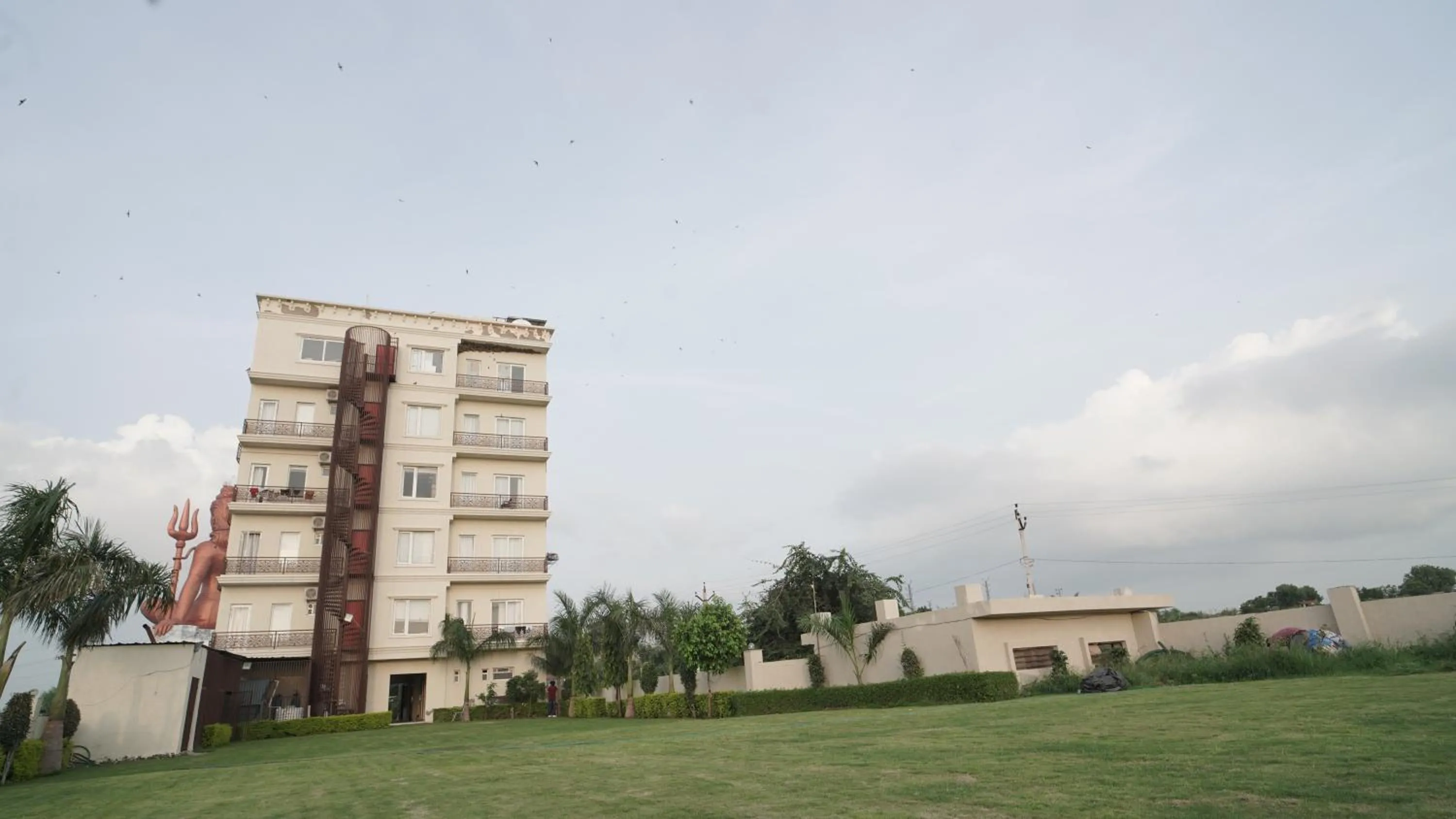Garden in ShriGo Hotel Nathdwara
