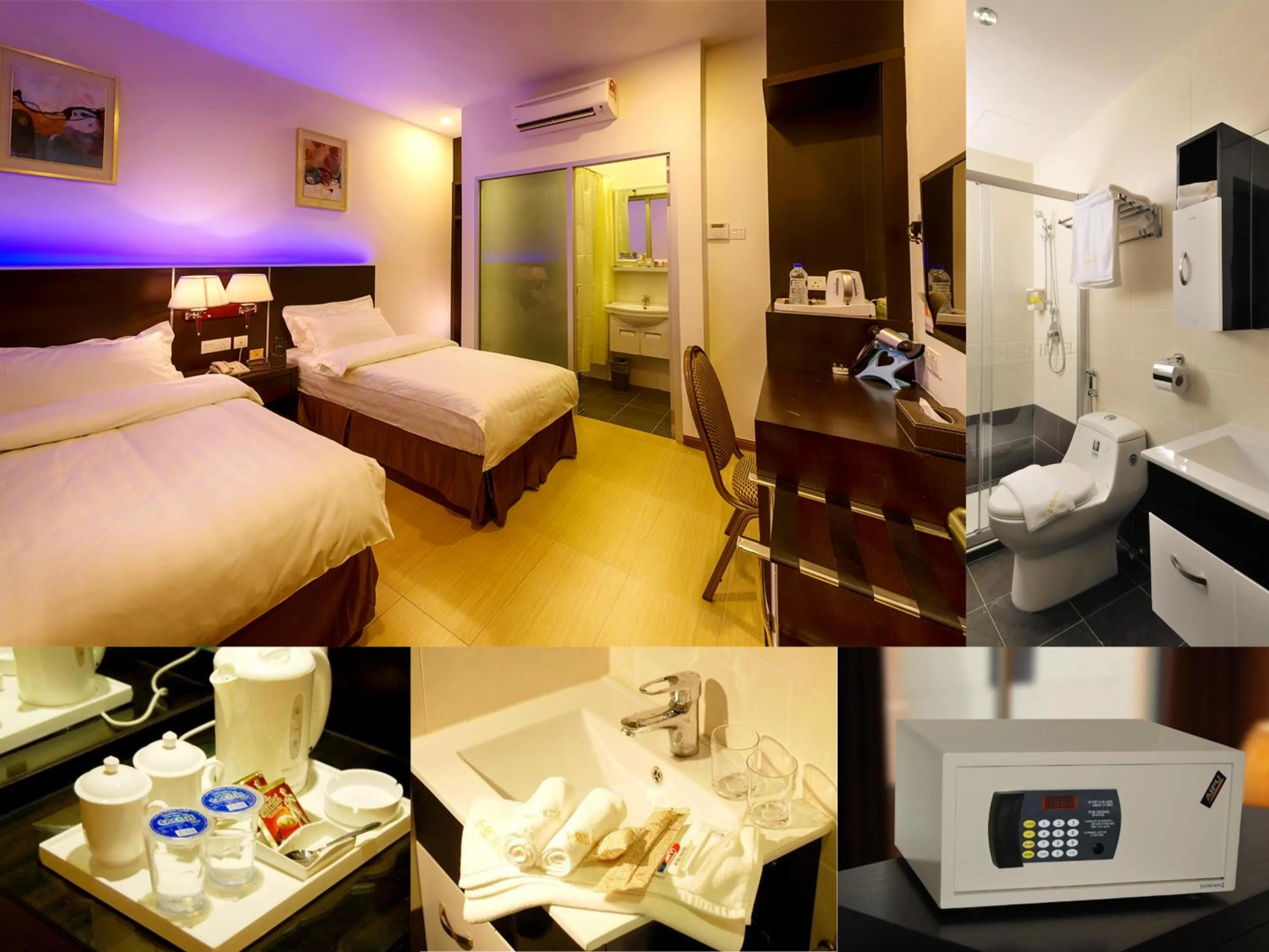 Bedroom, Bed in ERNES Hotel Alma Bukit Mertajam