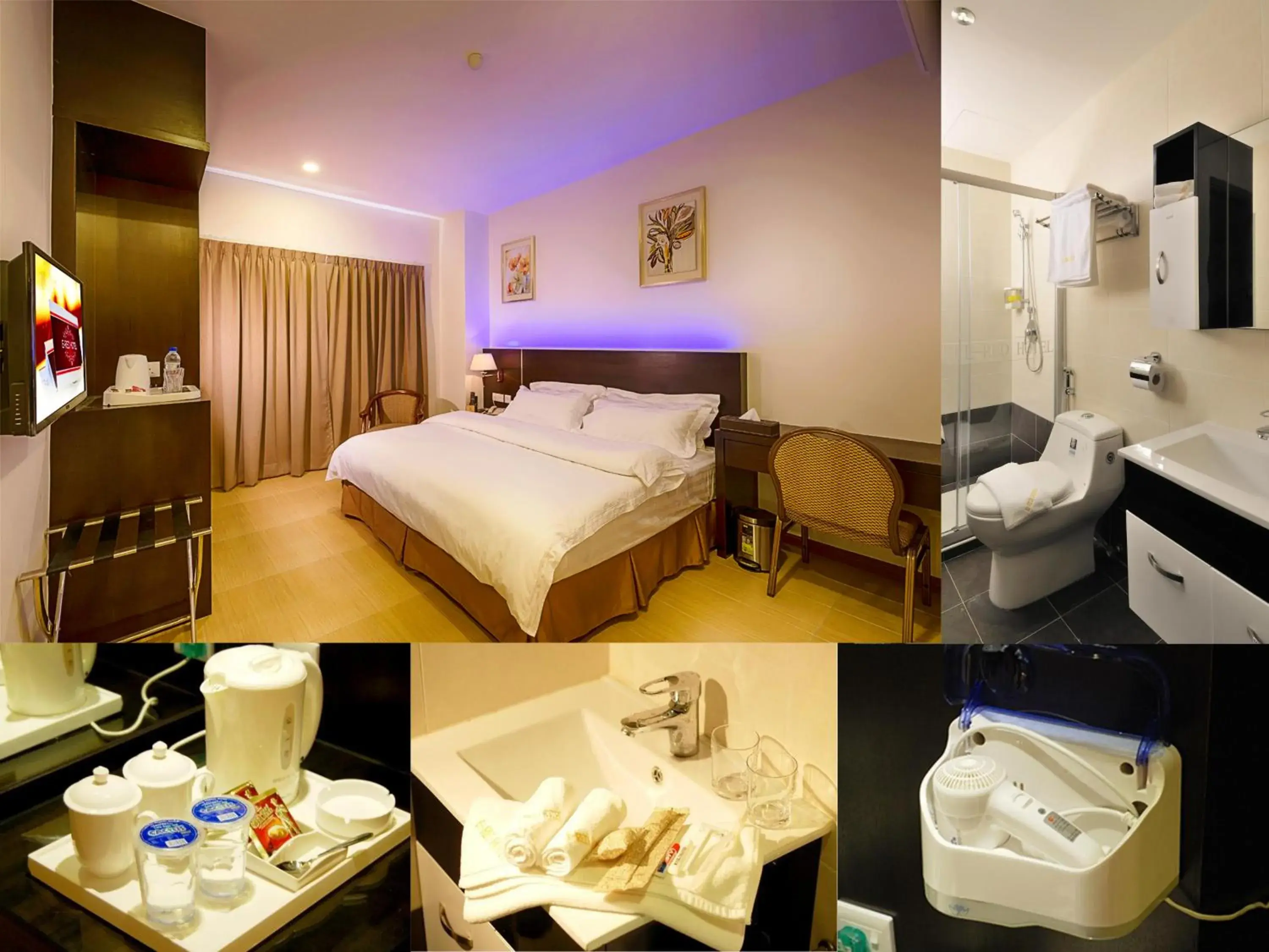 Deluxe King Room in ERNES Hotel Alma Bukit Mertajam Deluxe King Room in ERNES Hotel Alma Bukit Mertajam