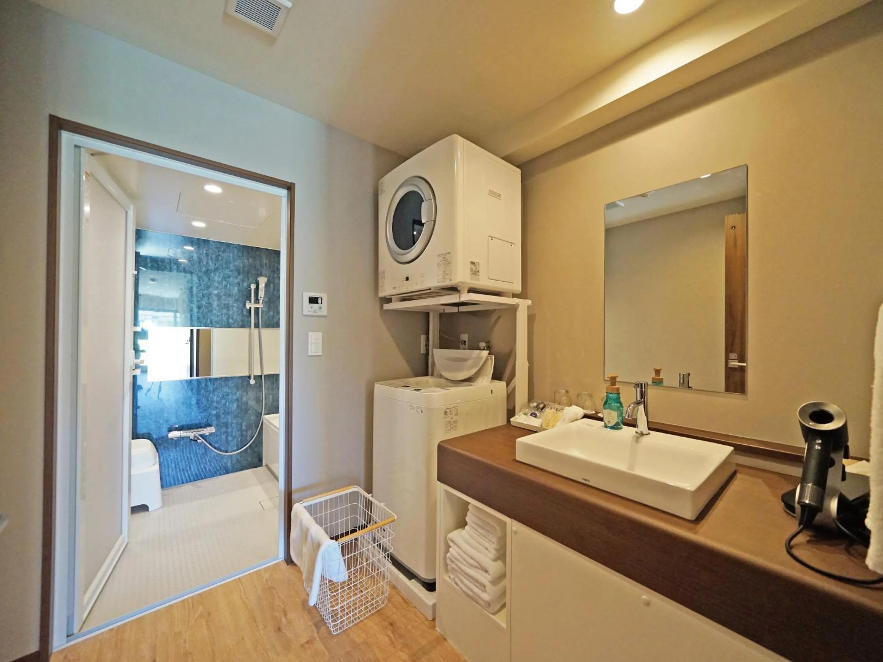 washing machine in Private condo Kourijima by Coldio Smart Resort