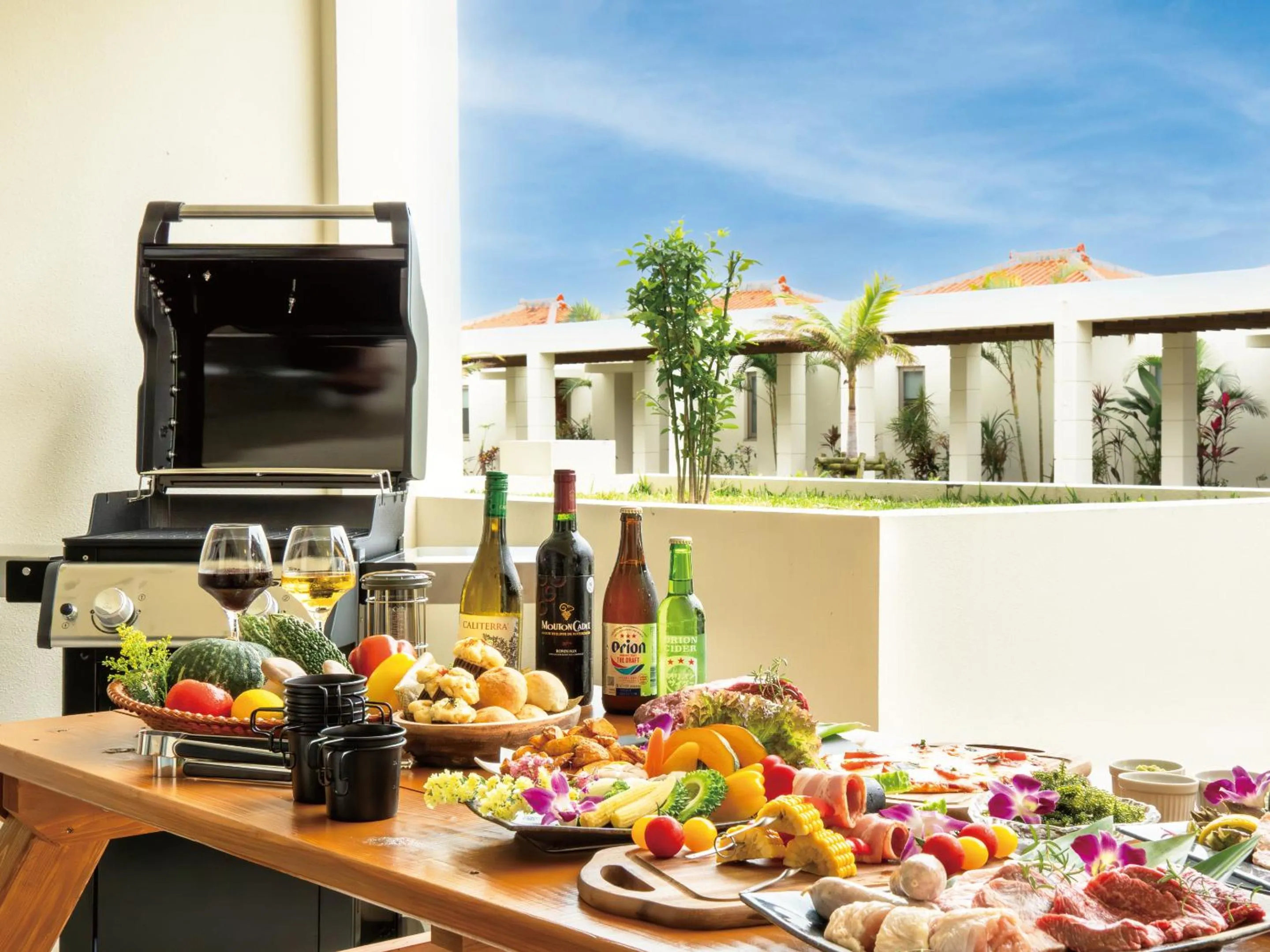 Food and drinks in Private condo Kourijima by Coldio Smart Resort