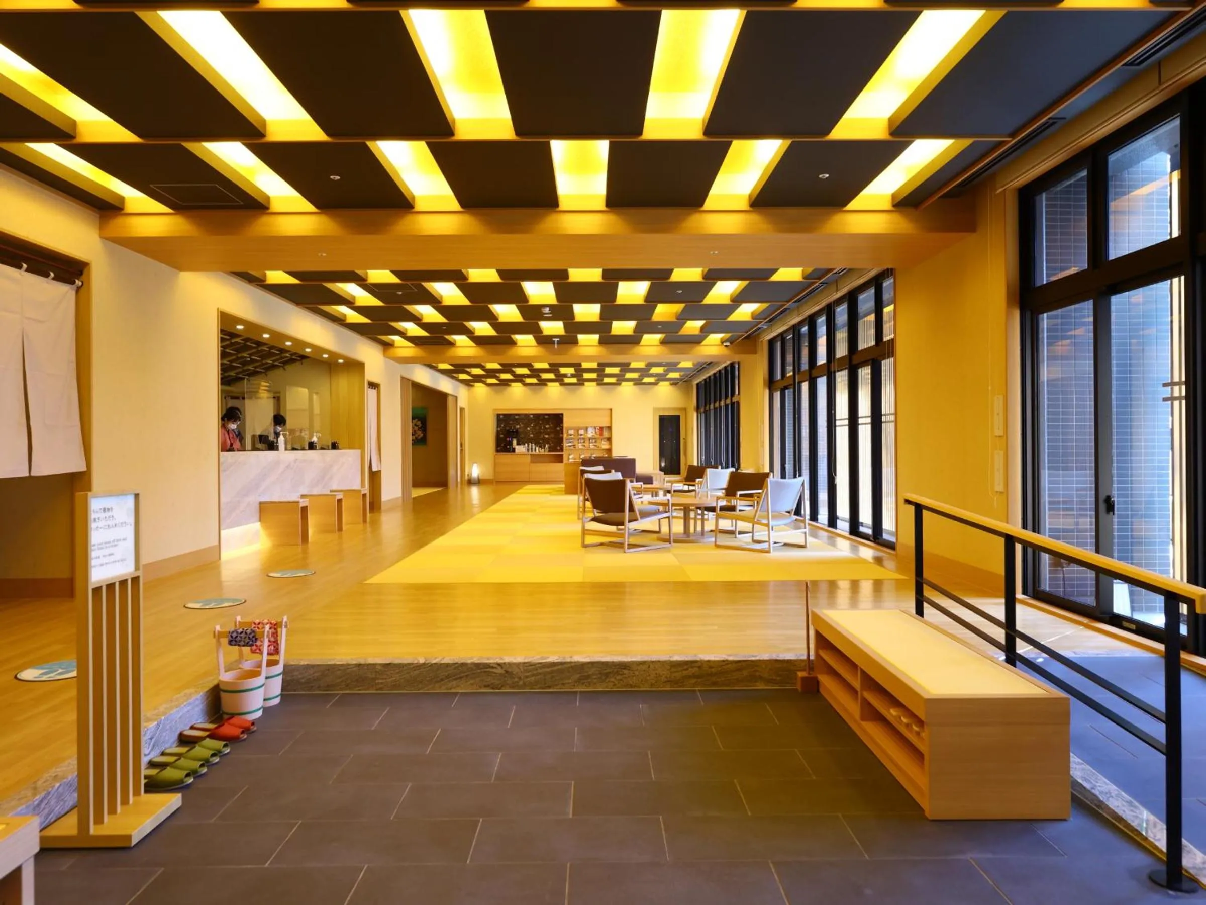 Lobby or reception in Onyado Nono Kanazawa