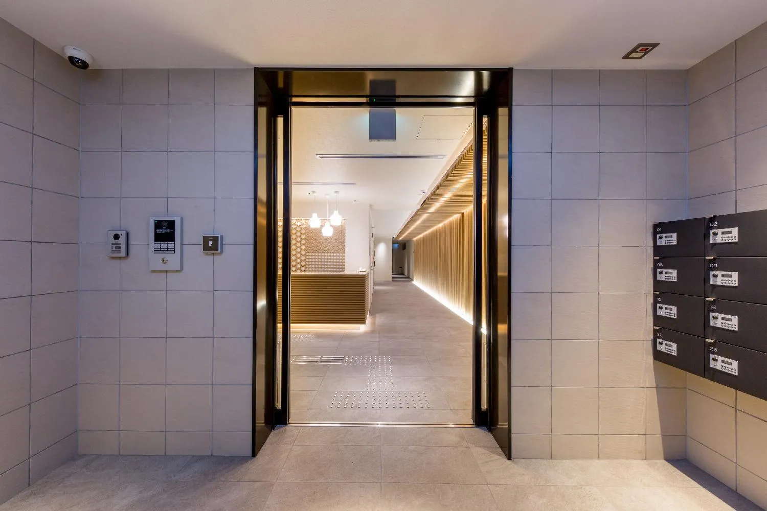 Facade/entrance in ORI Kyoto