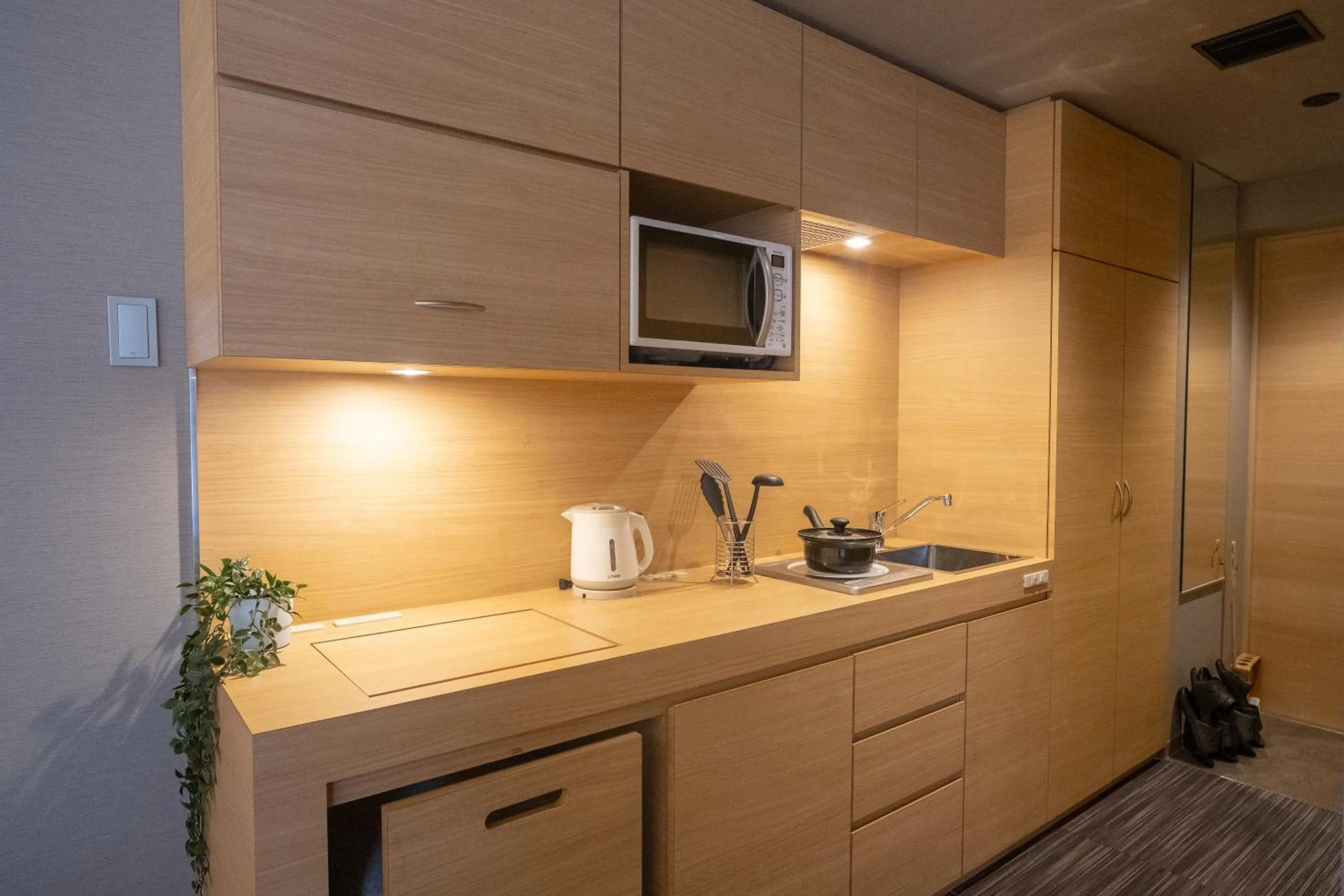 Kitchen or kitchenette in ORI Kyoto