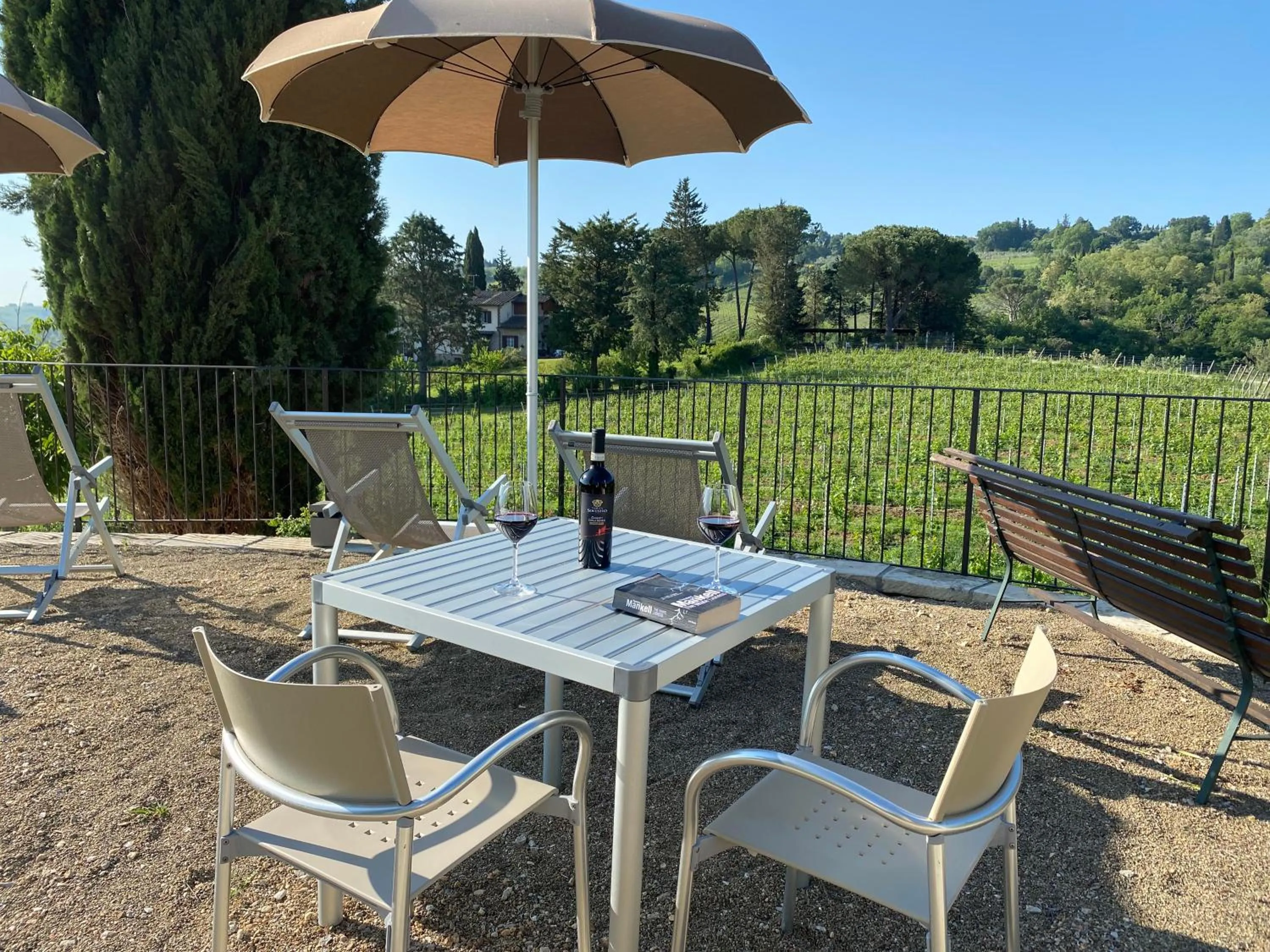 Balcony/Terrace in Tenuta Sovestro - Agriturismo e winery