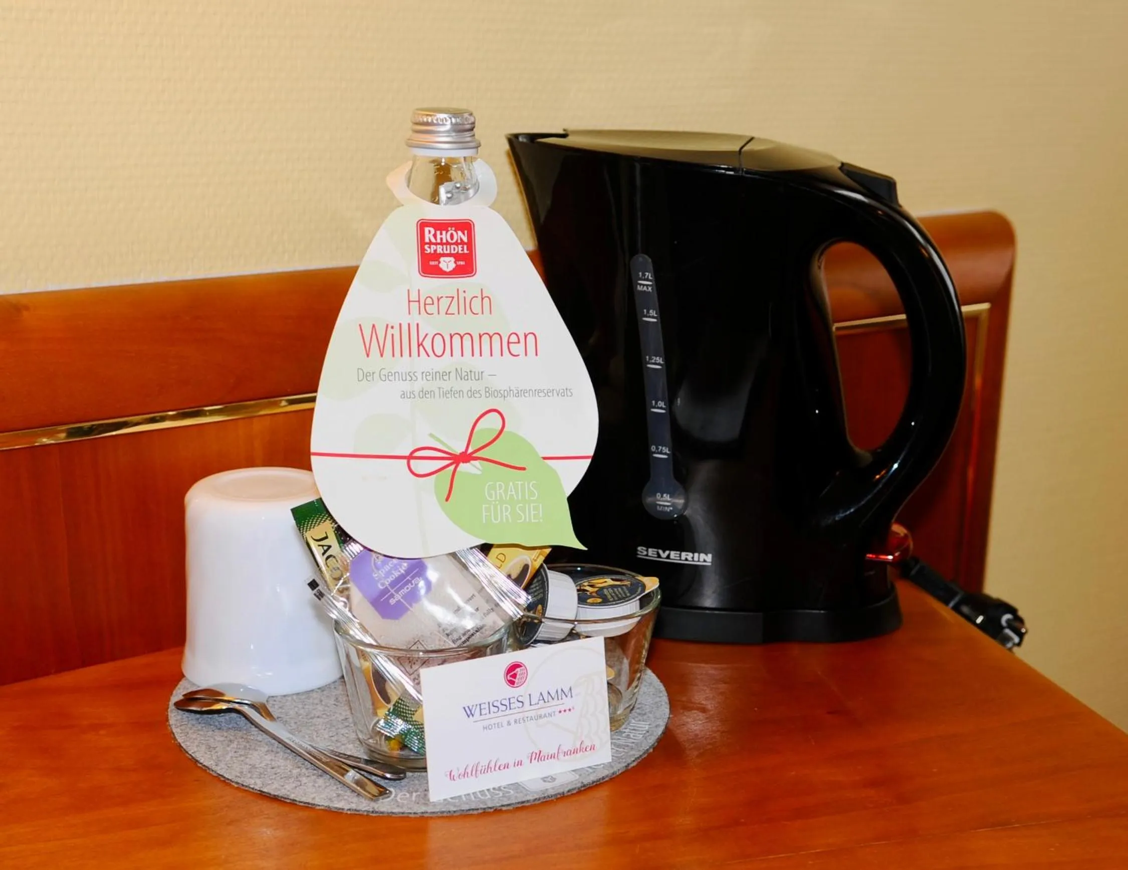 Coffee/tea facilities in Hotel Weisses Lamm