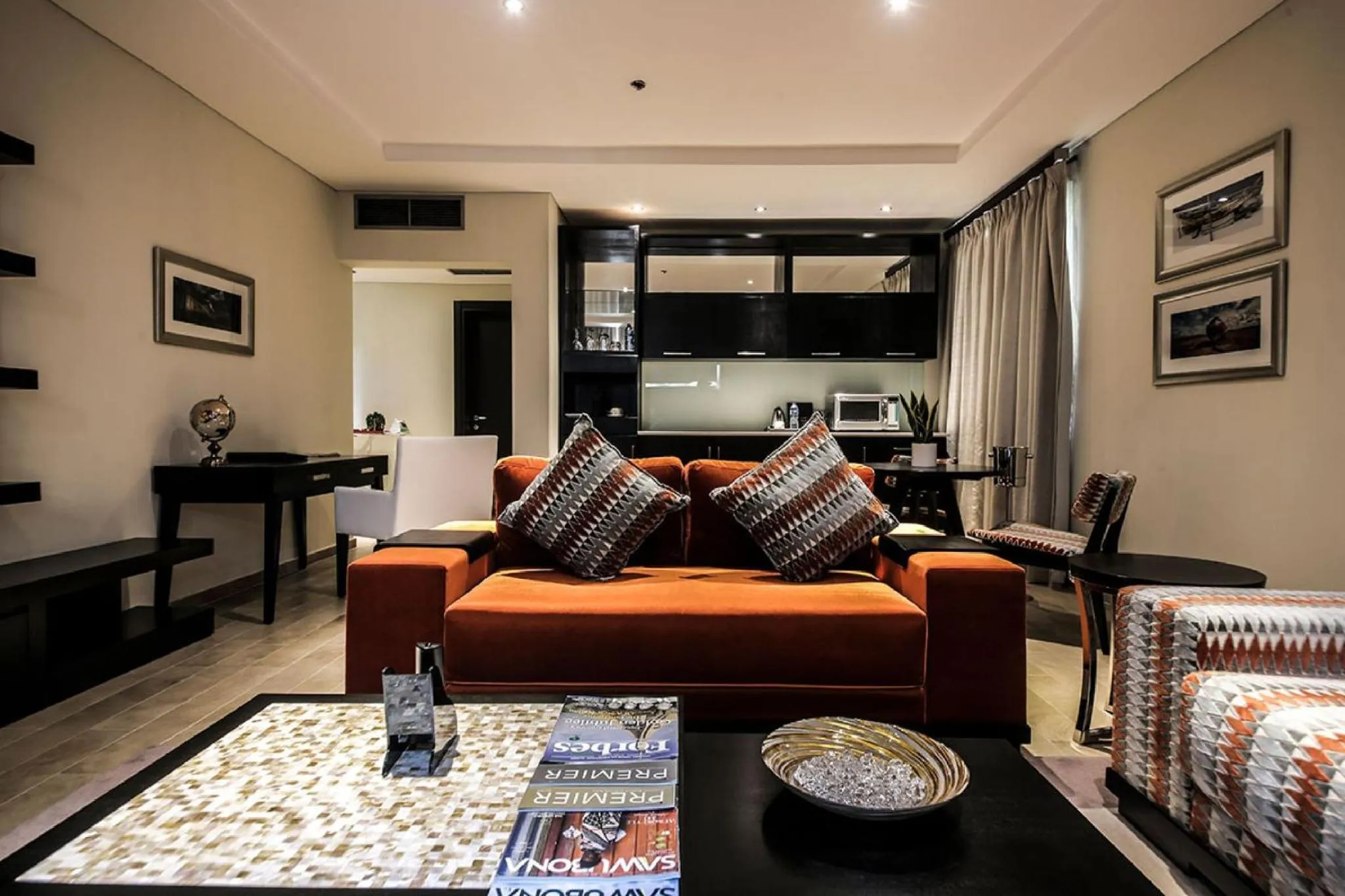 Living room in The Providence Hotel by Mantis