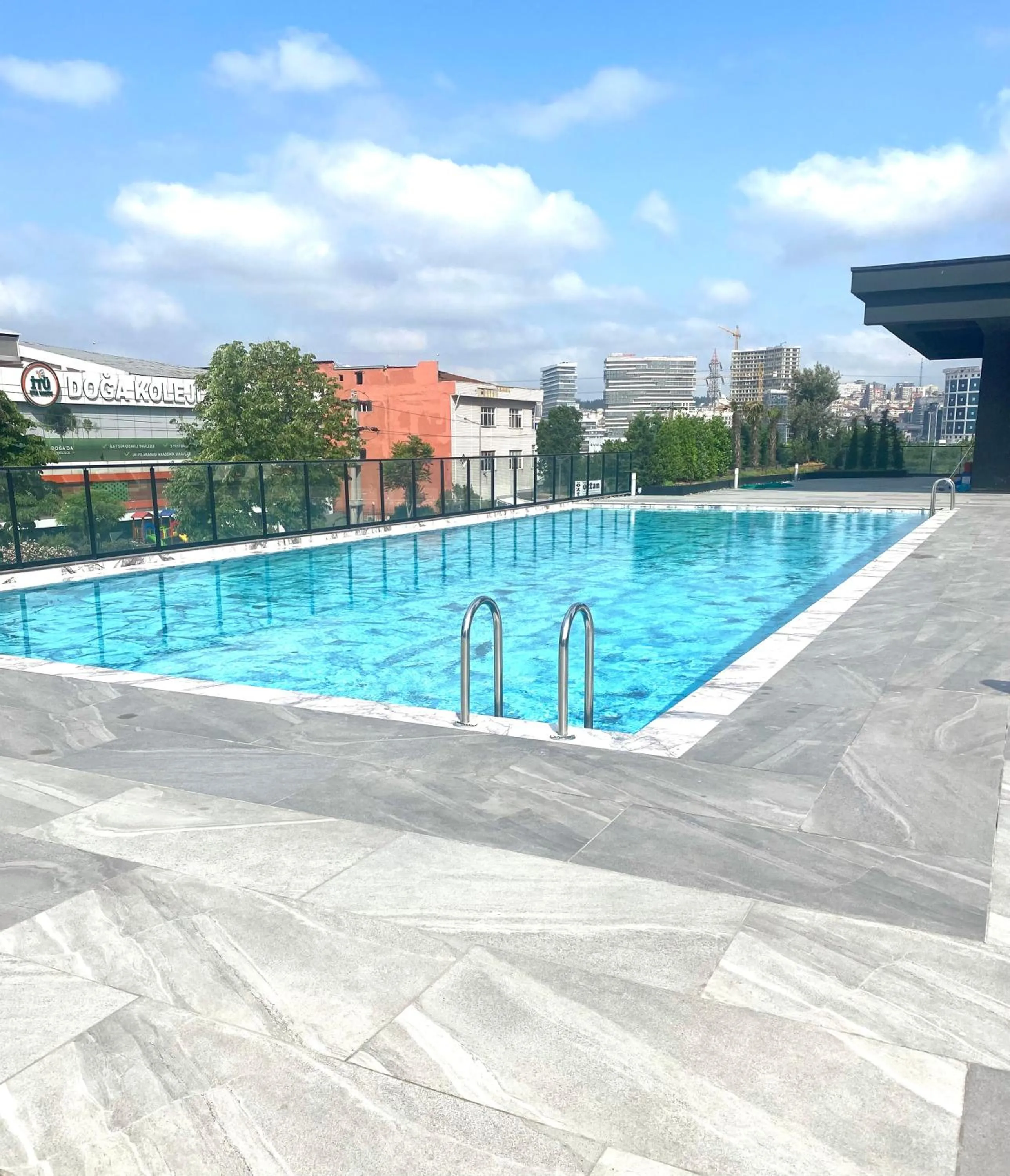 Swimming pool in G Tower Furnished Apartment Rentals