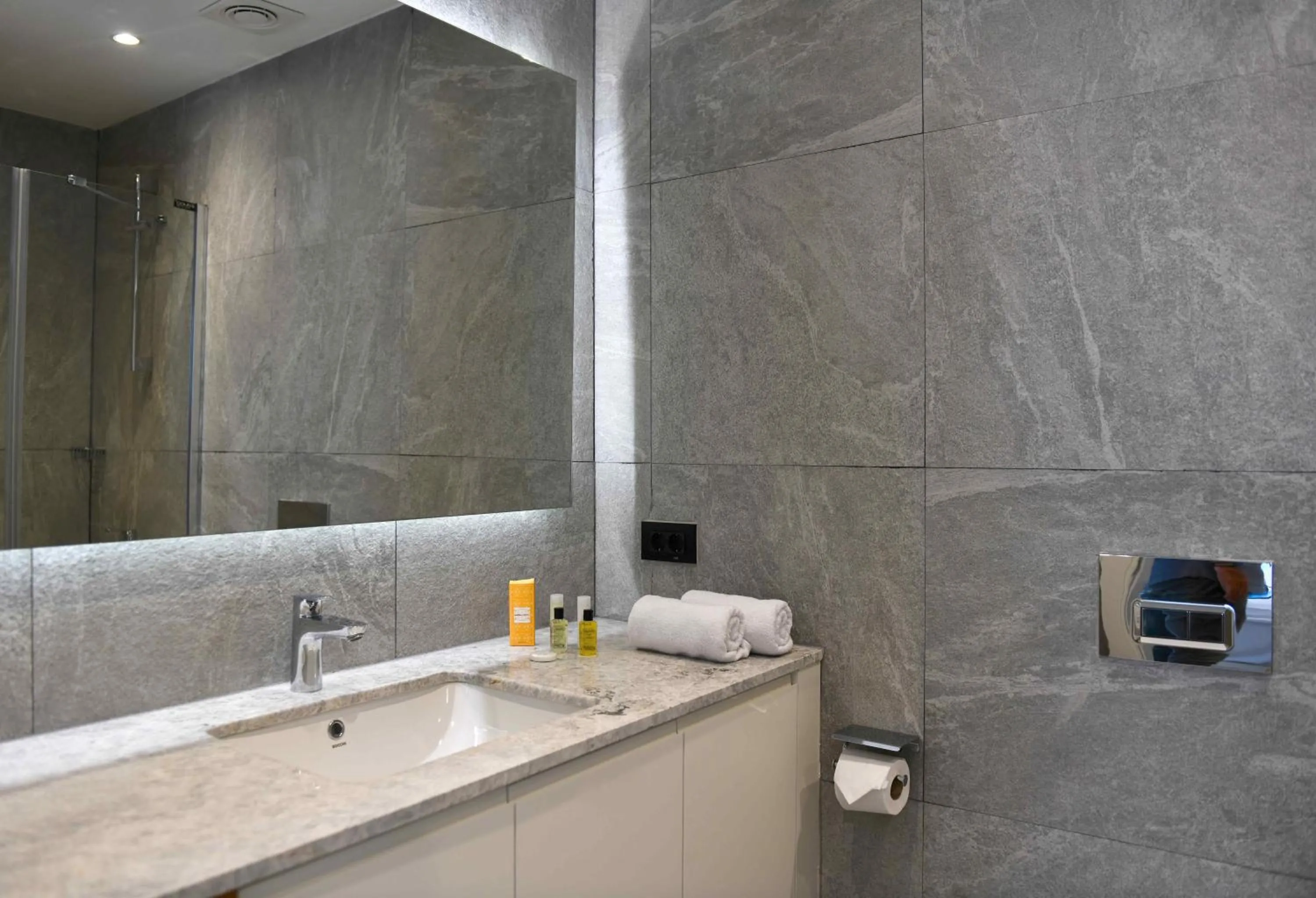 Bathroom in G Tower Furnished Apartment Rentals