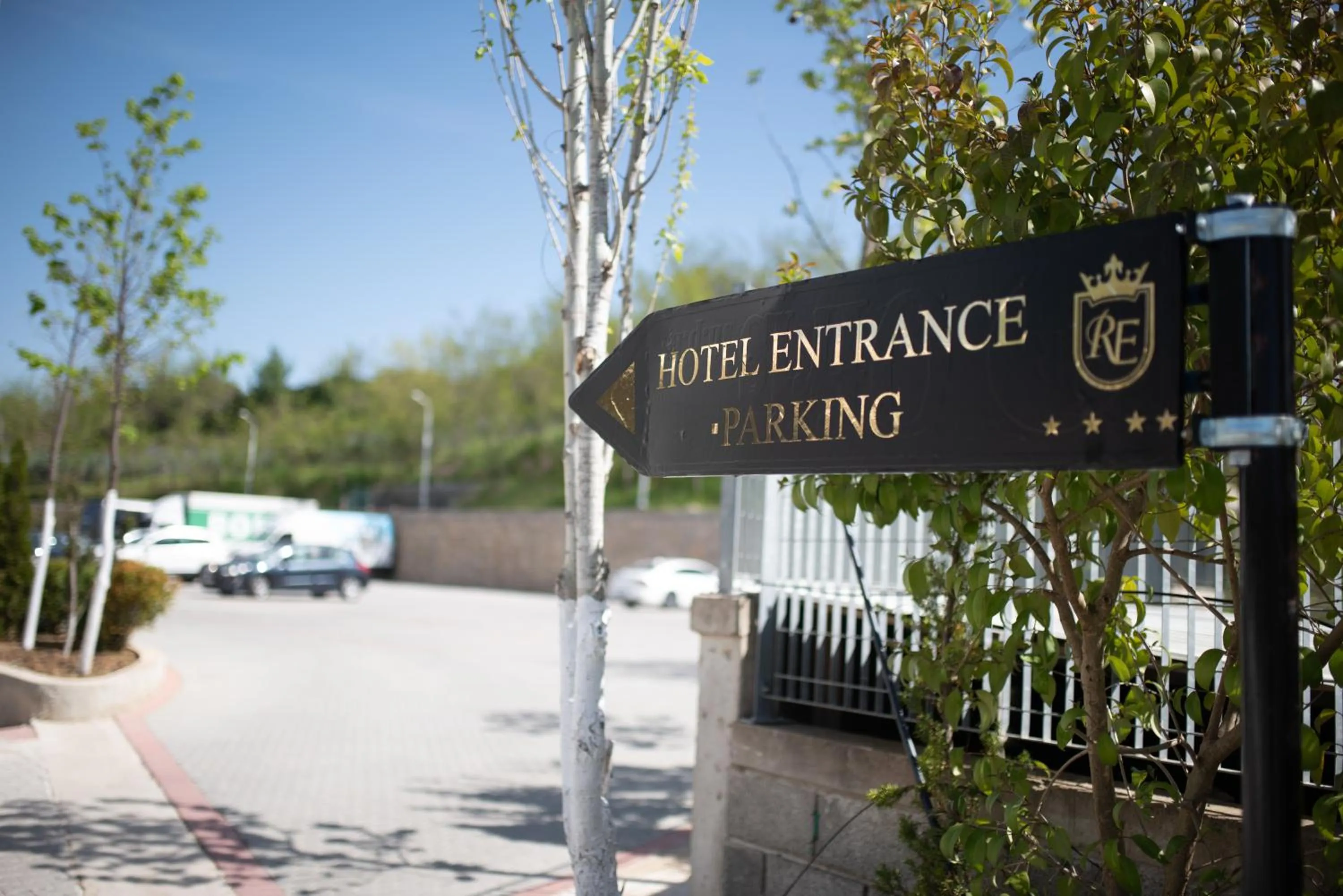 Parking in Royal East Resort