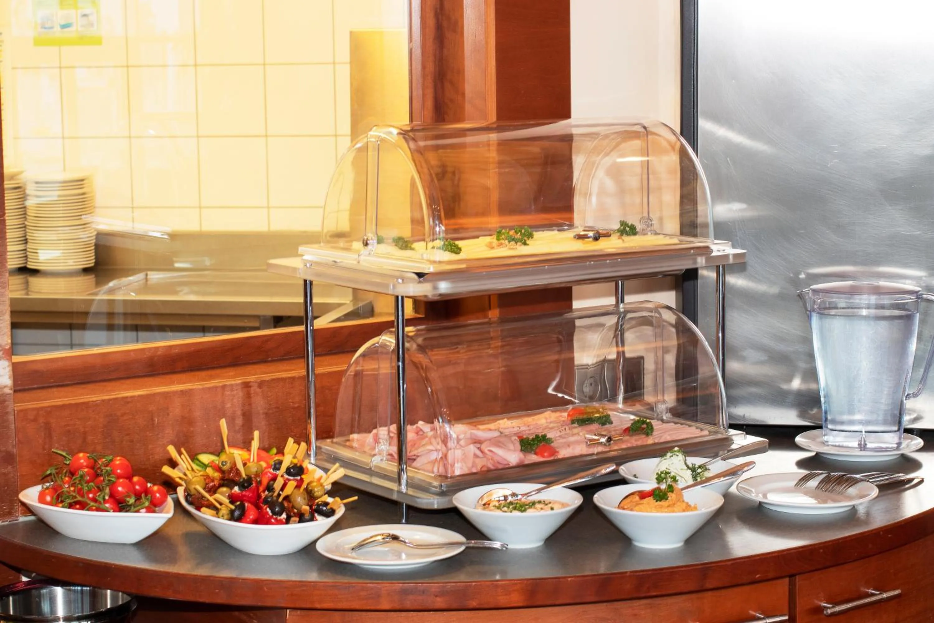 Food and drinks in Hotel Restaurant Winkler