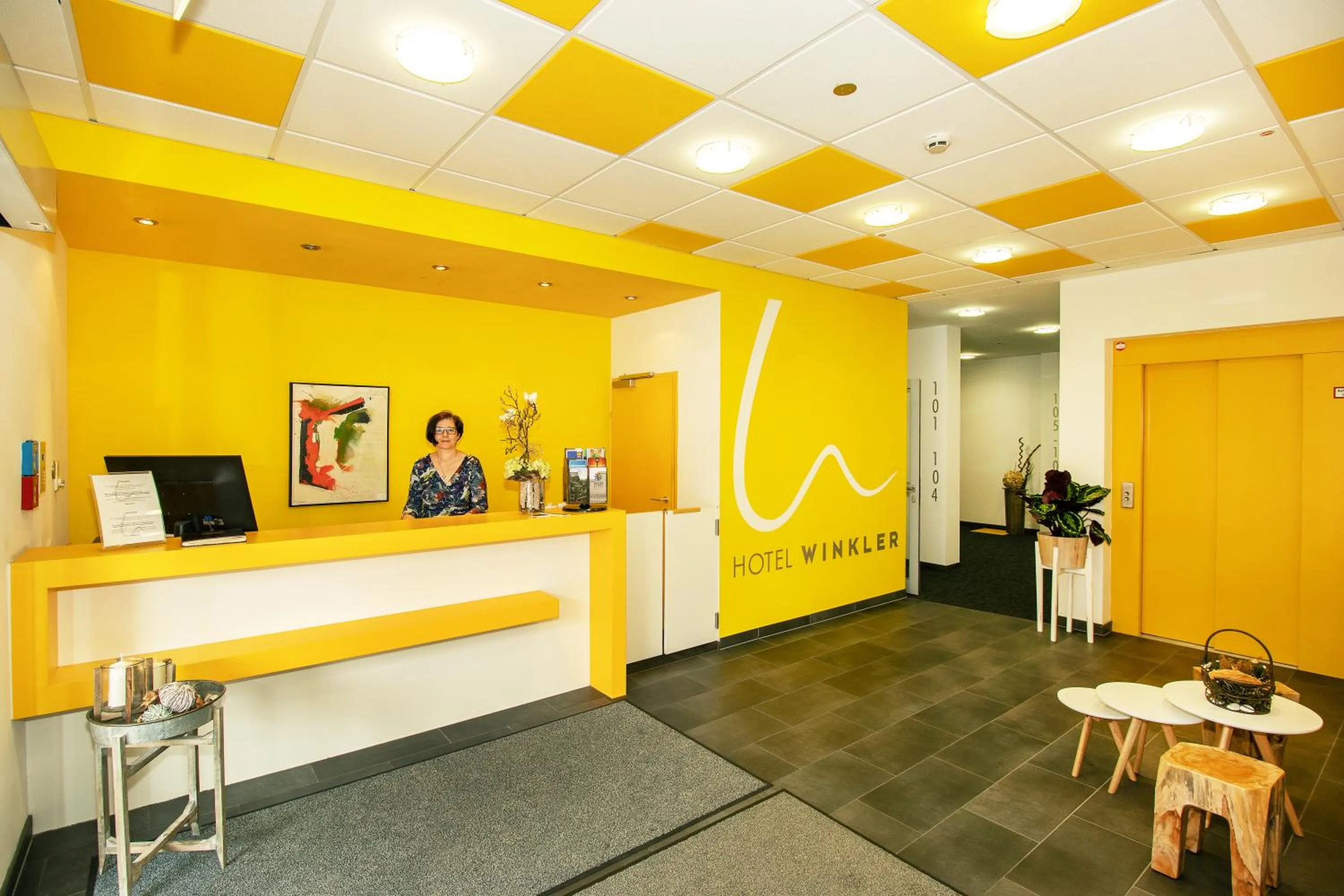 Lobby or reception in Hotel Restaurant Winkler