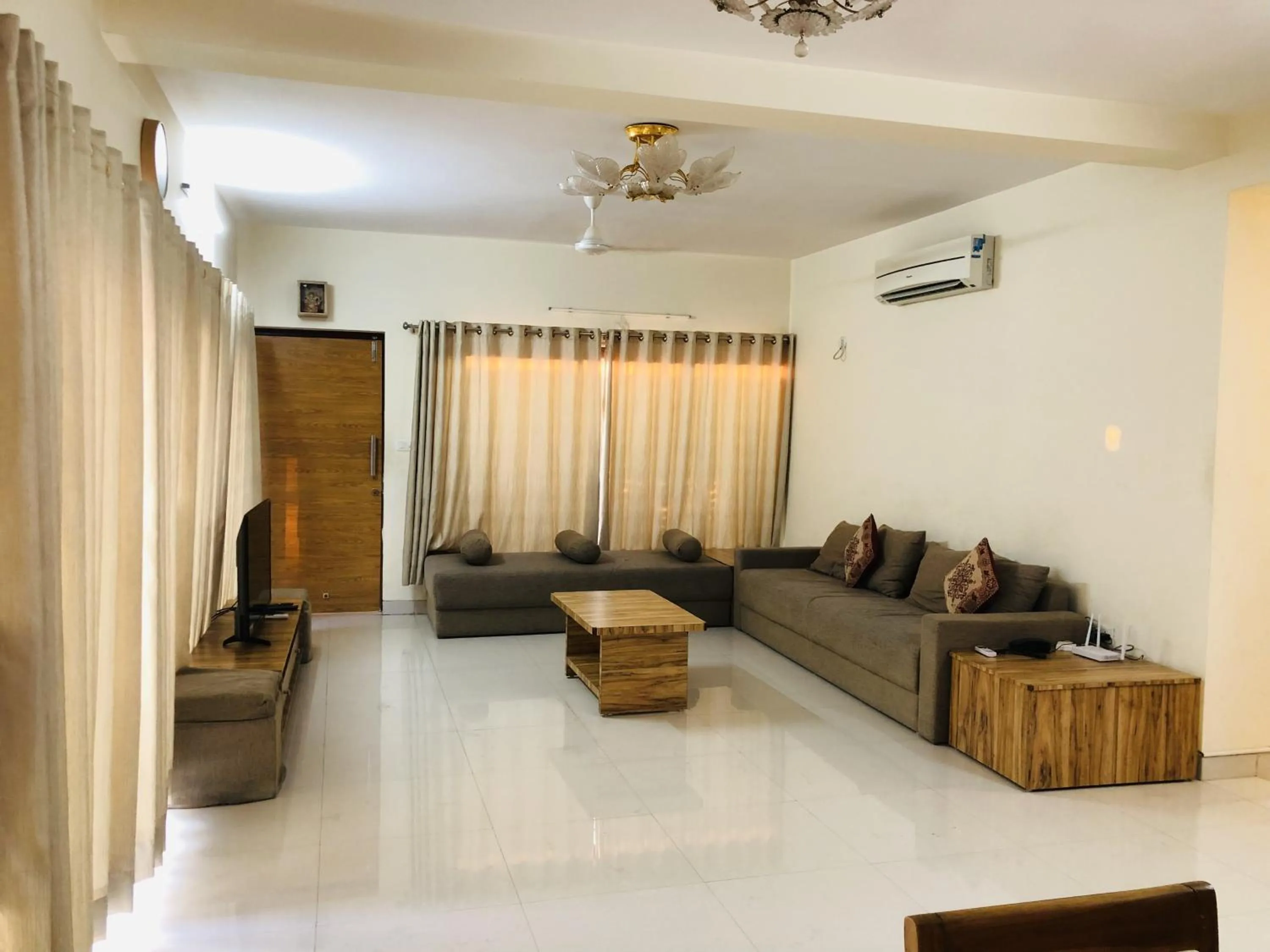 Living room in WOODS - Mangalyam Meadows
