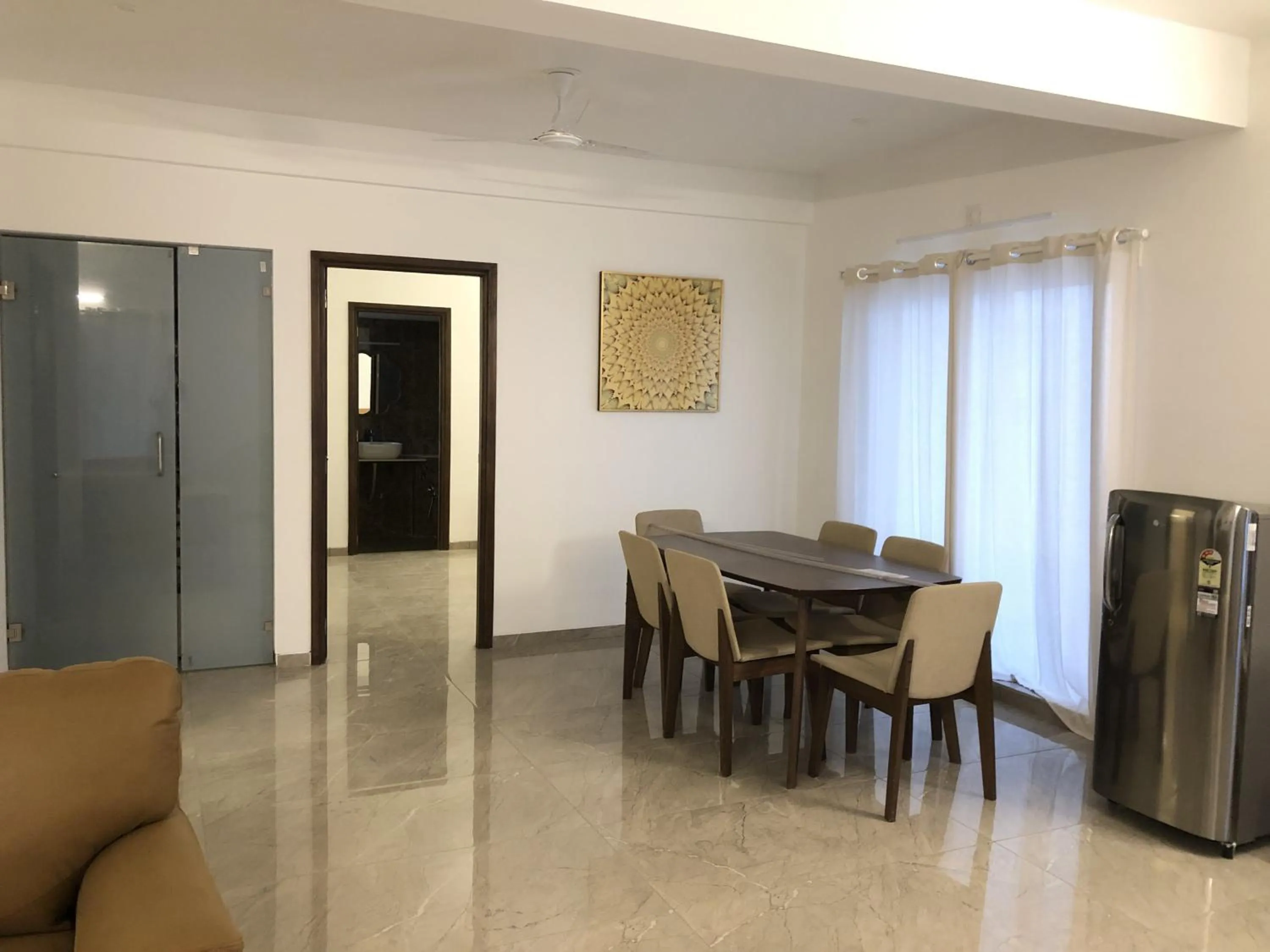 Living room in WOODS - Mangalyam Meadows