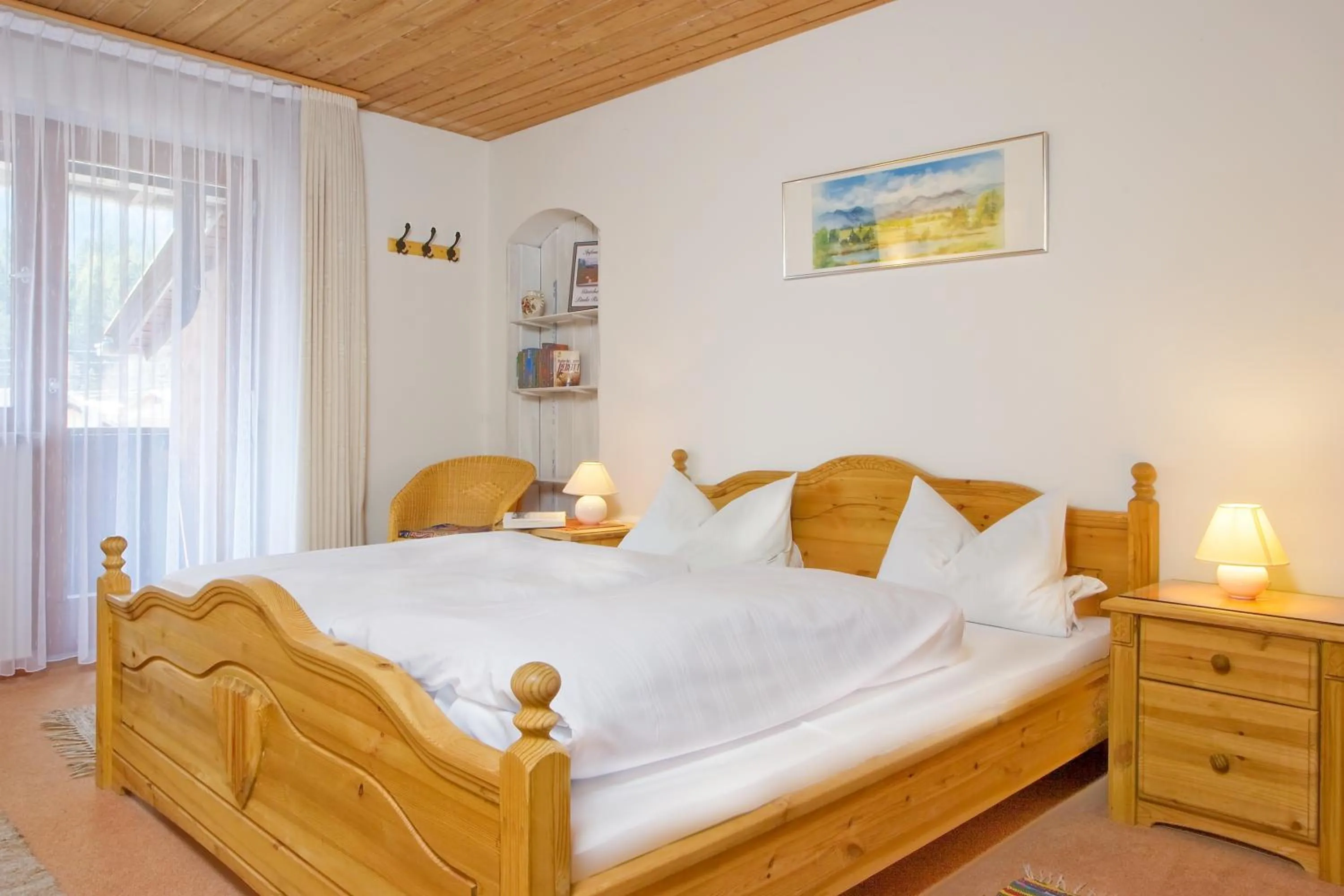 Bedroom, Bed in Gaestehaus Richter