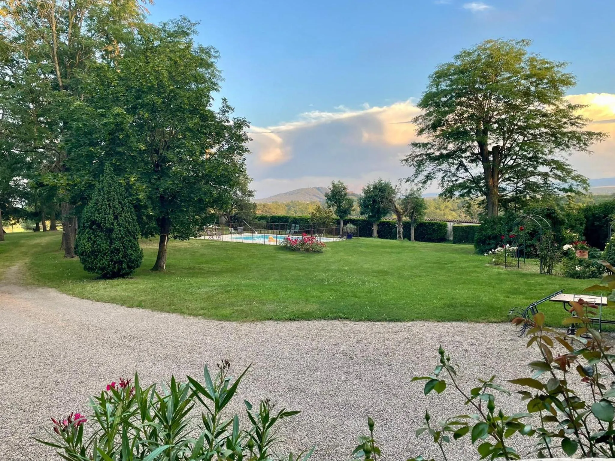 Garden in Domaine du Perrier