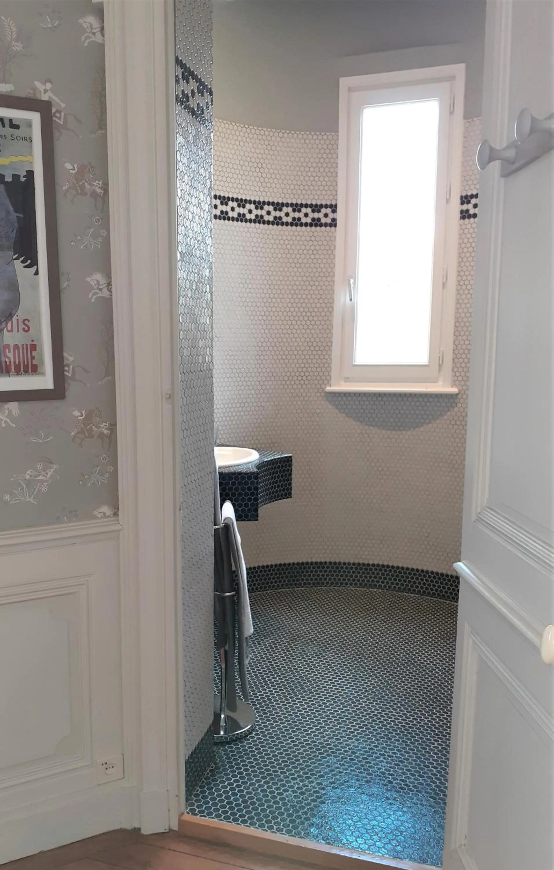 Shower in Domaine du Perrier