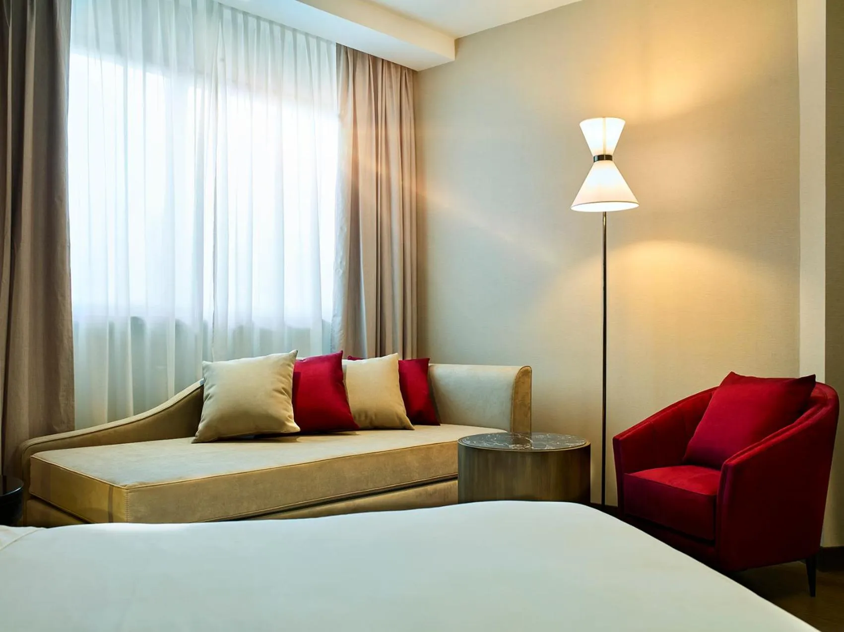 Photo of the whole room, Bed in Hotel Niccolo' V - Terme dei Papi