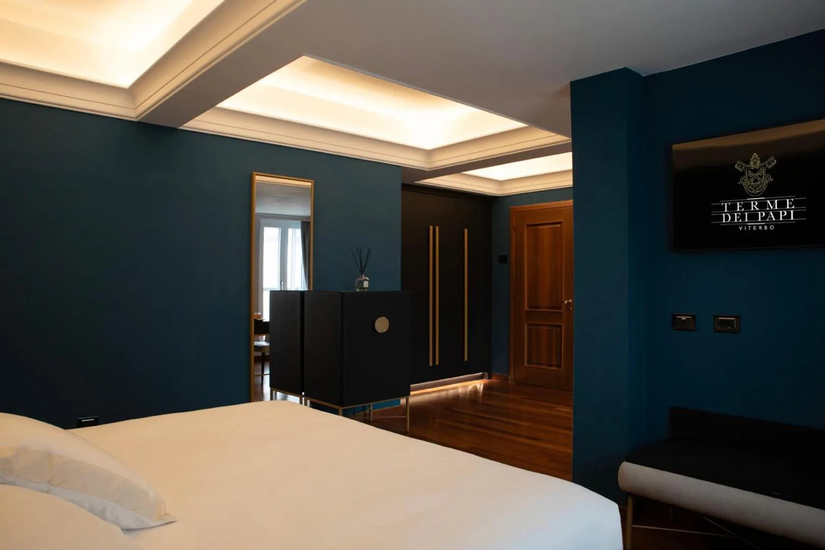 Bed in Hotel Niccolo' V - Terme dei Papi