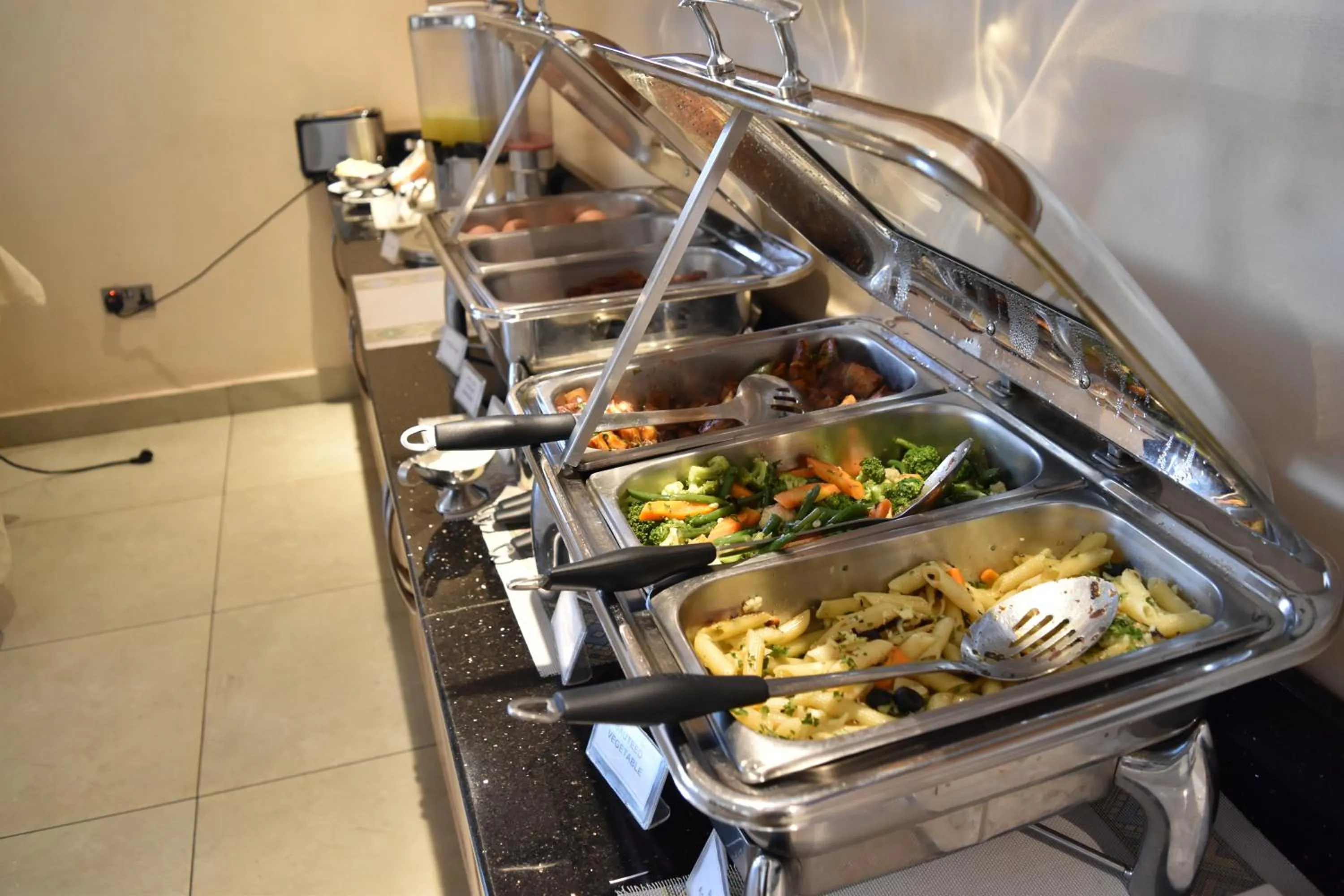 Breakfast in Millennium Terrace Hotel