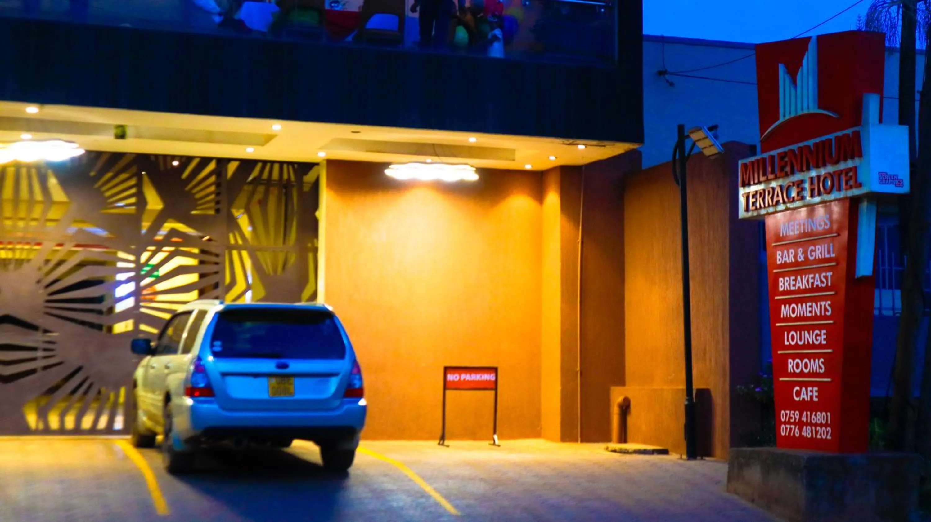 Parking in Millennium Terrace Hotel