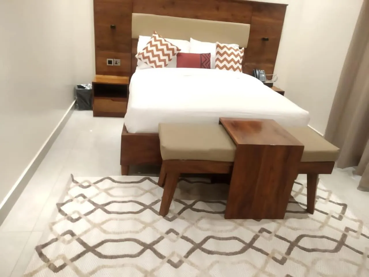 Bedroom, Bed in Millennium Terrace Hotel