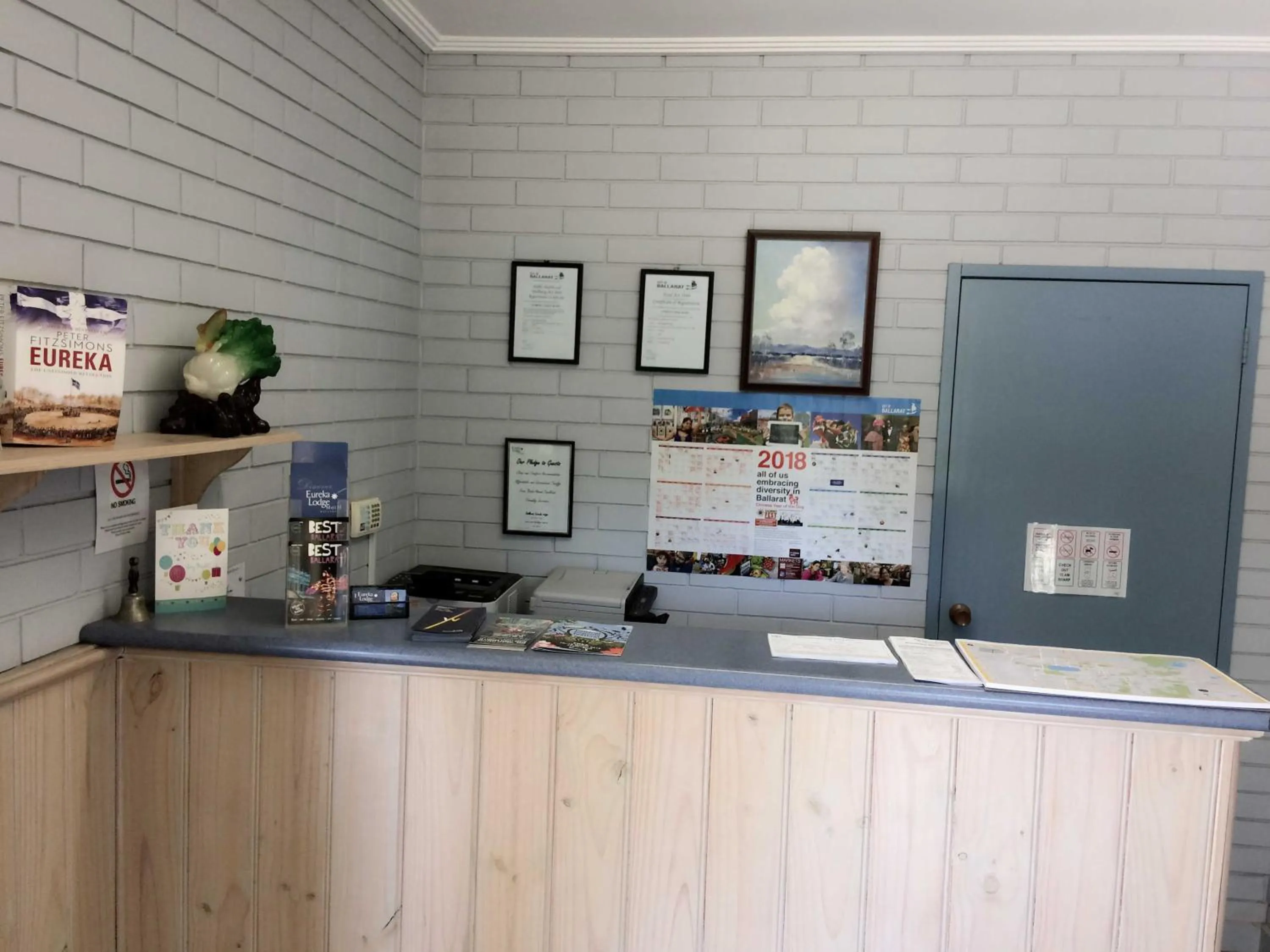 Lobby or reception in Ballarat Eureka Lodge Motel