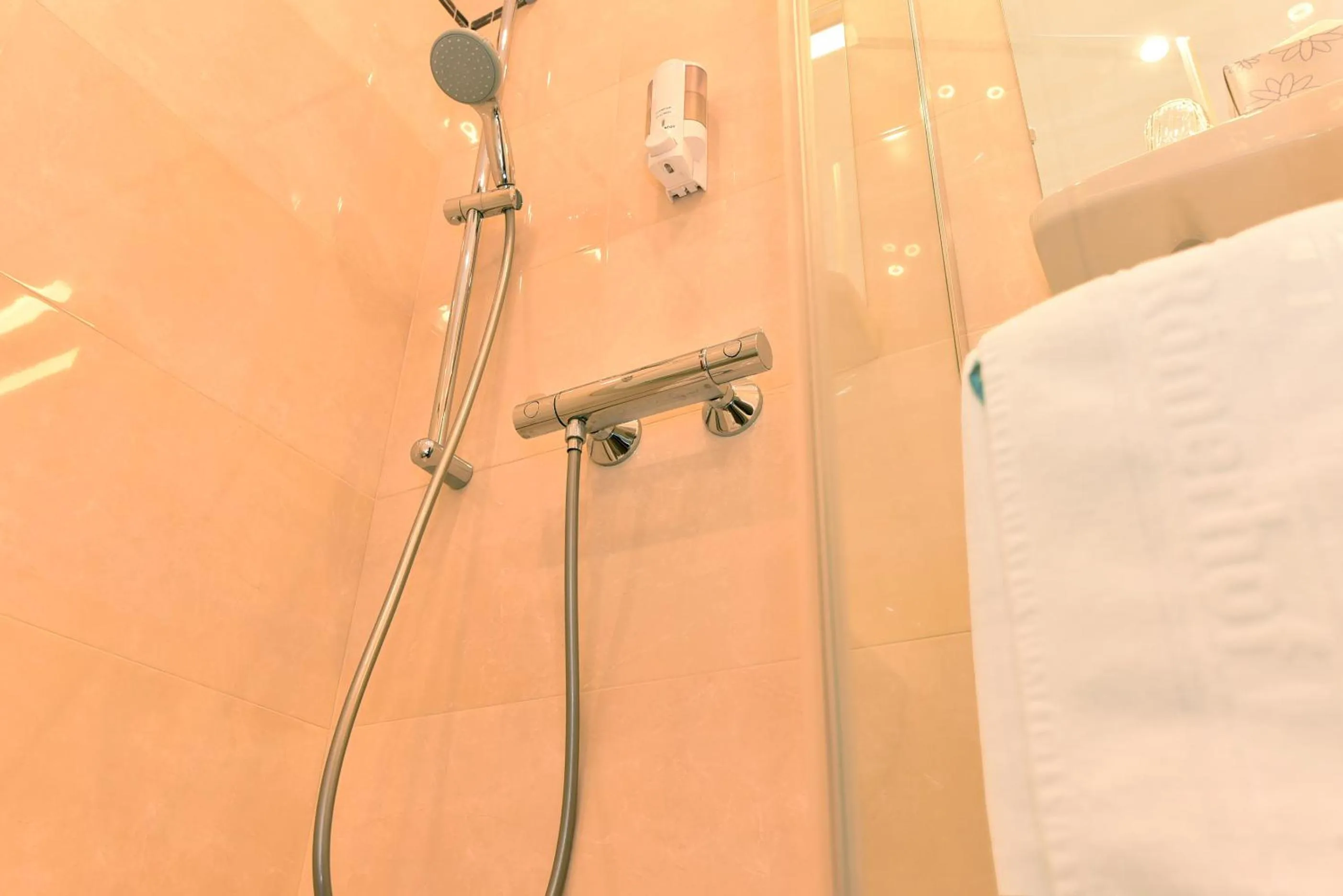 Shower in Hotel Römerhof