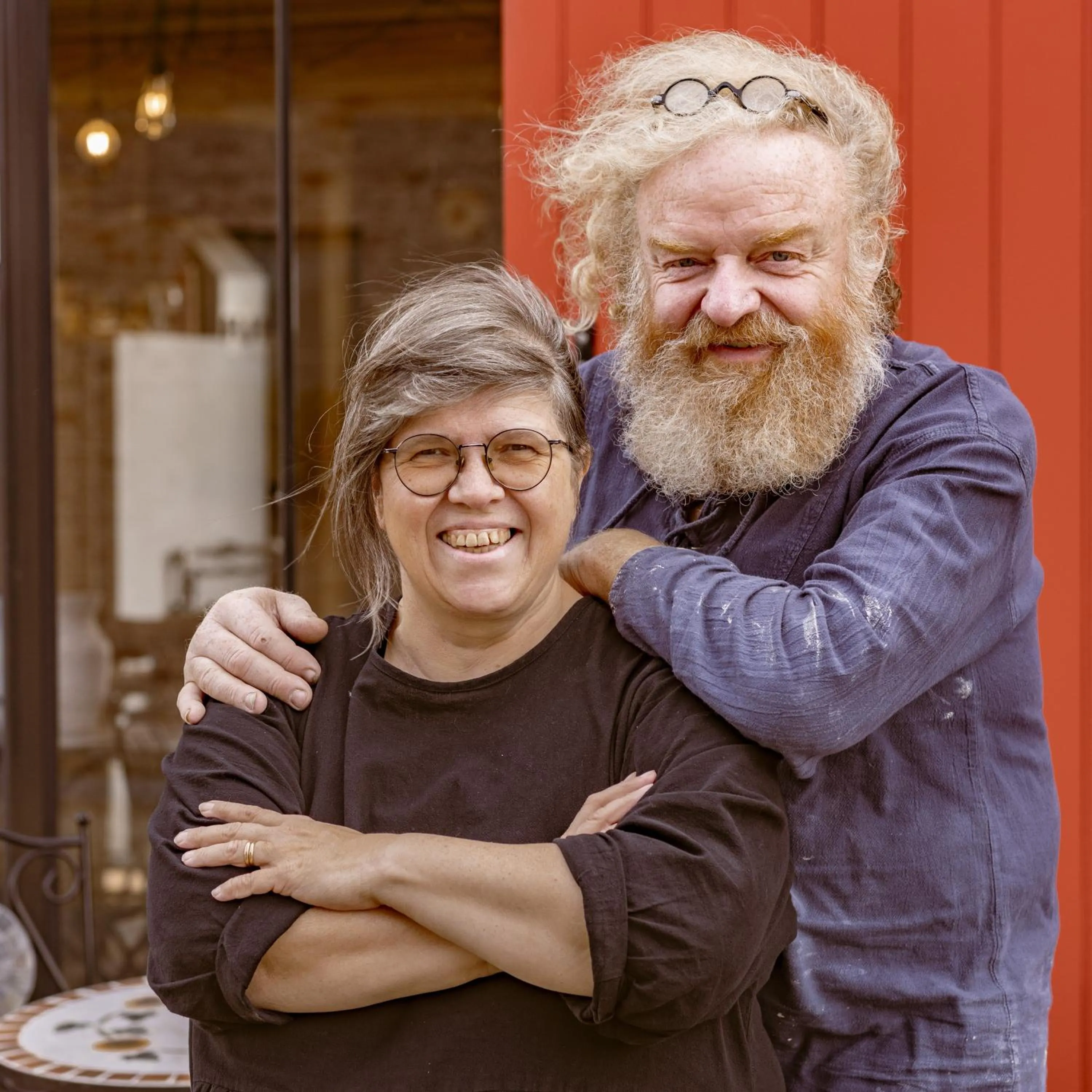 People in B&B Stefans Pottery