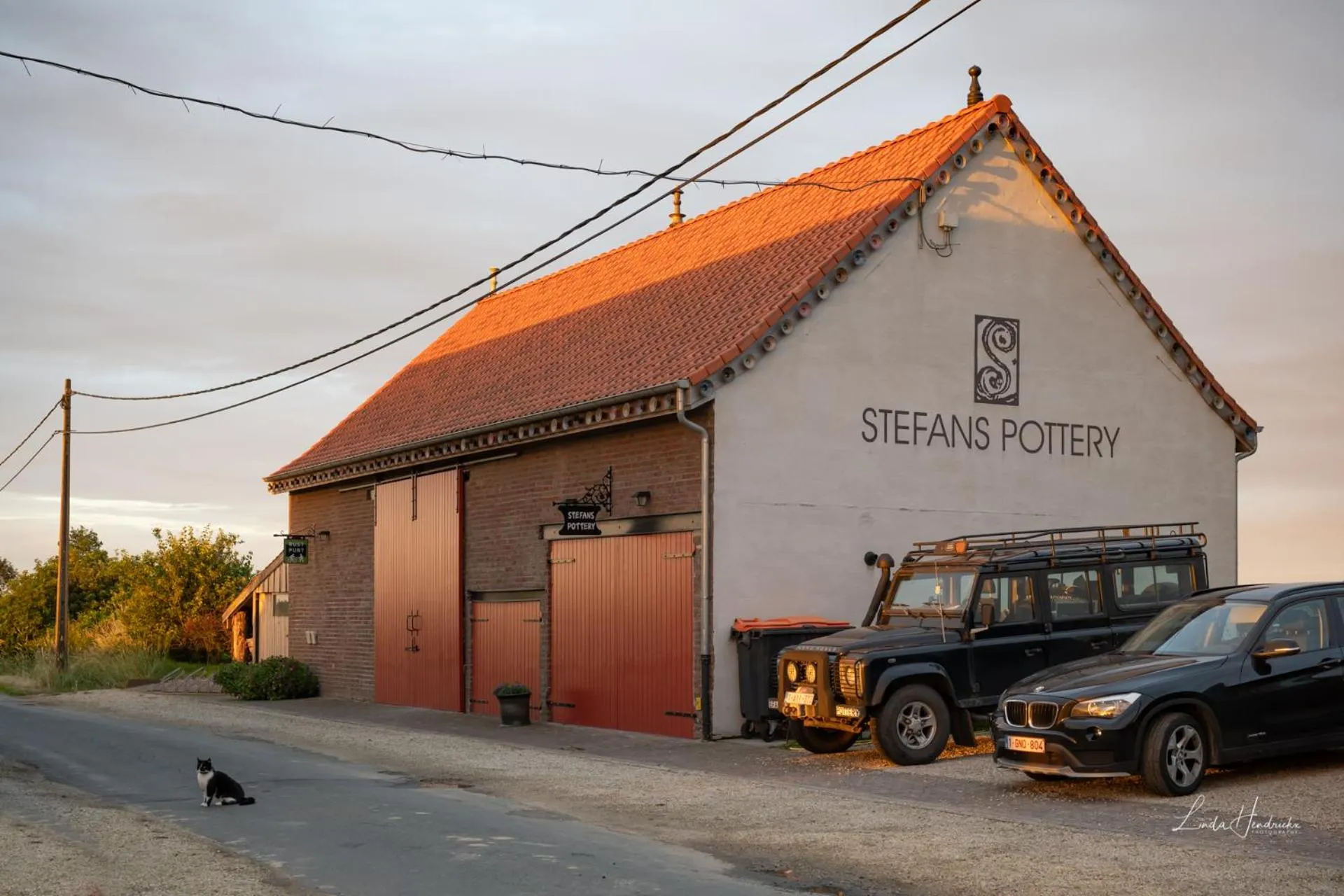 Parking in B&B Stefans Pottery