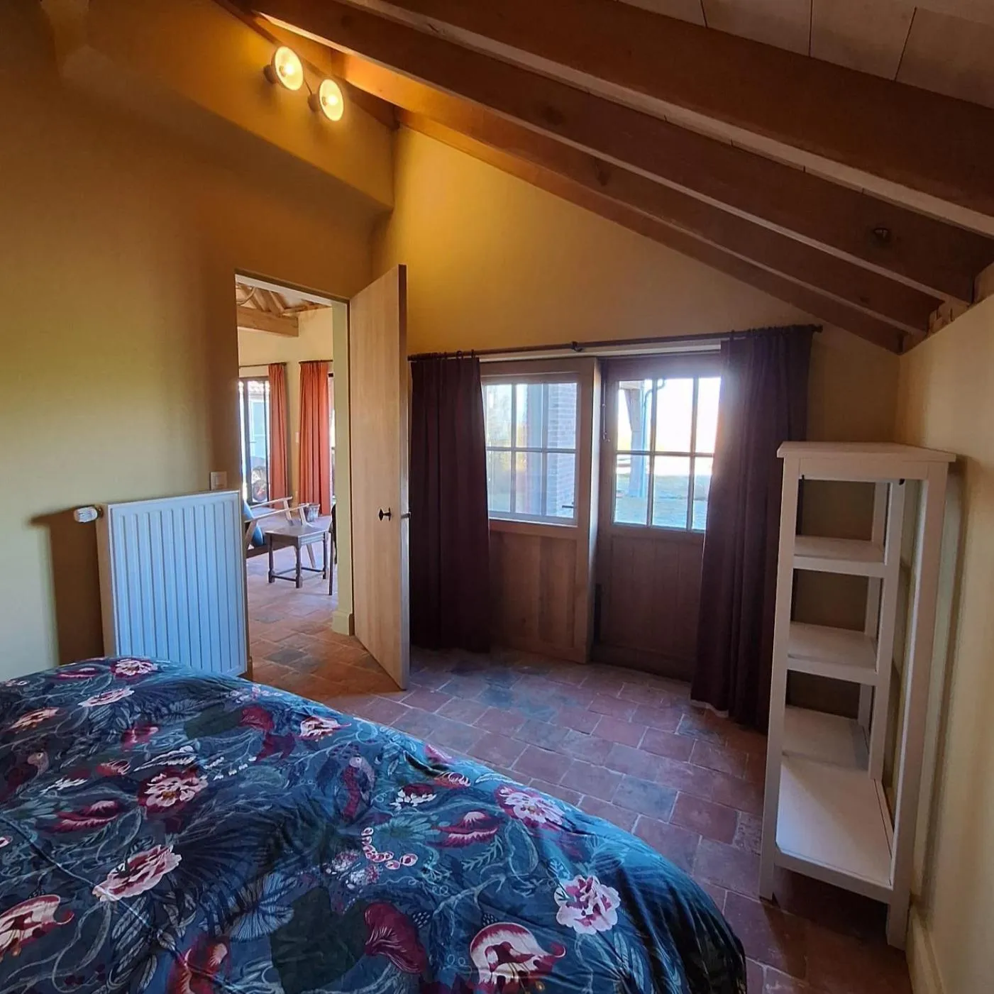 Bedroom, Bed in B&B Stefans Pottery