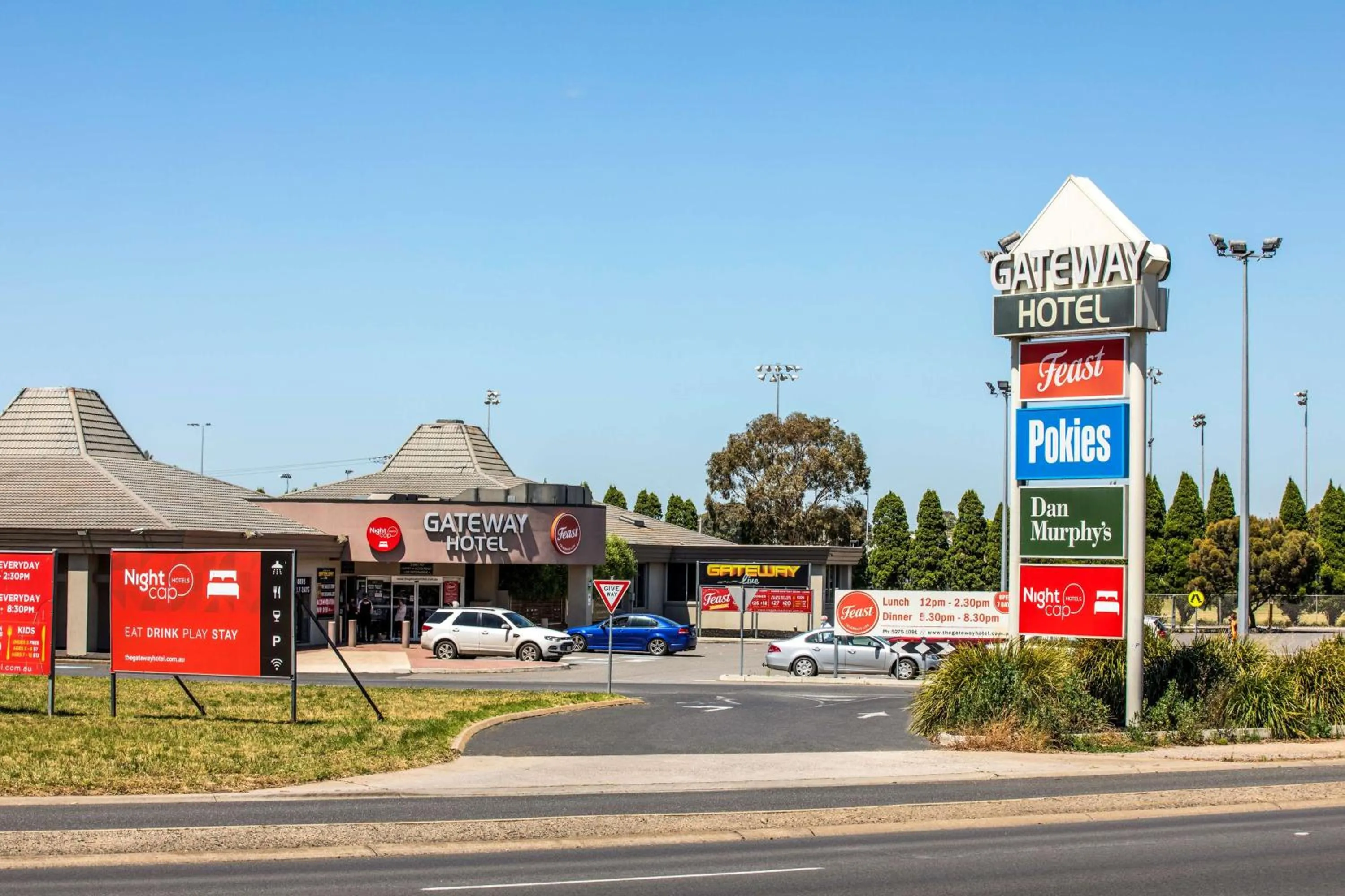 Property building in Nightcap at Gateway Hotel