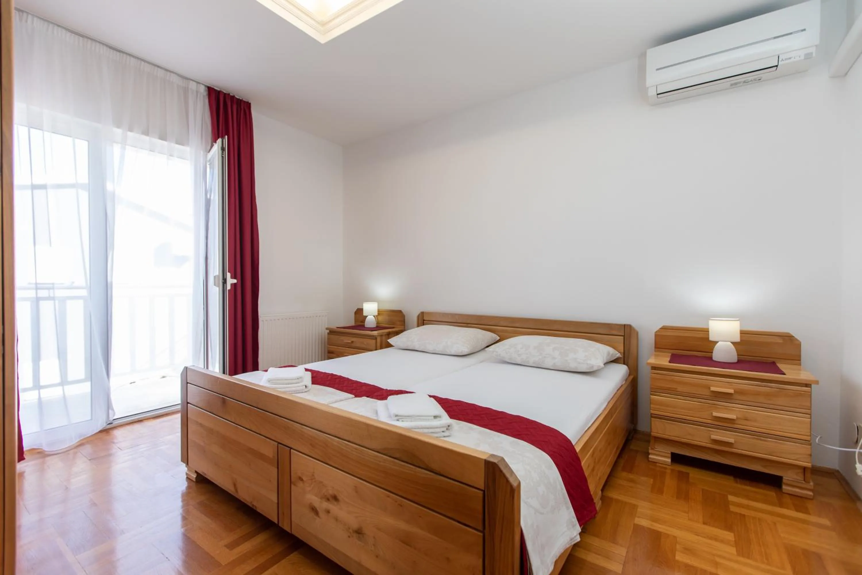 Bed in Hotel Buenavista Beach House Trogir