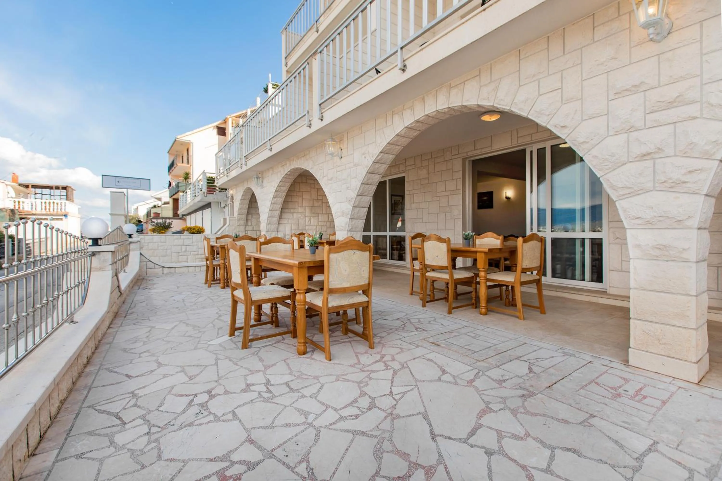 Balcony/Terrace in Hotel Buenavista Beach House Trogir