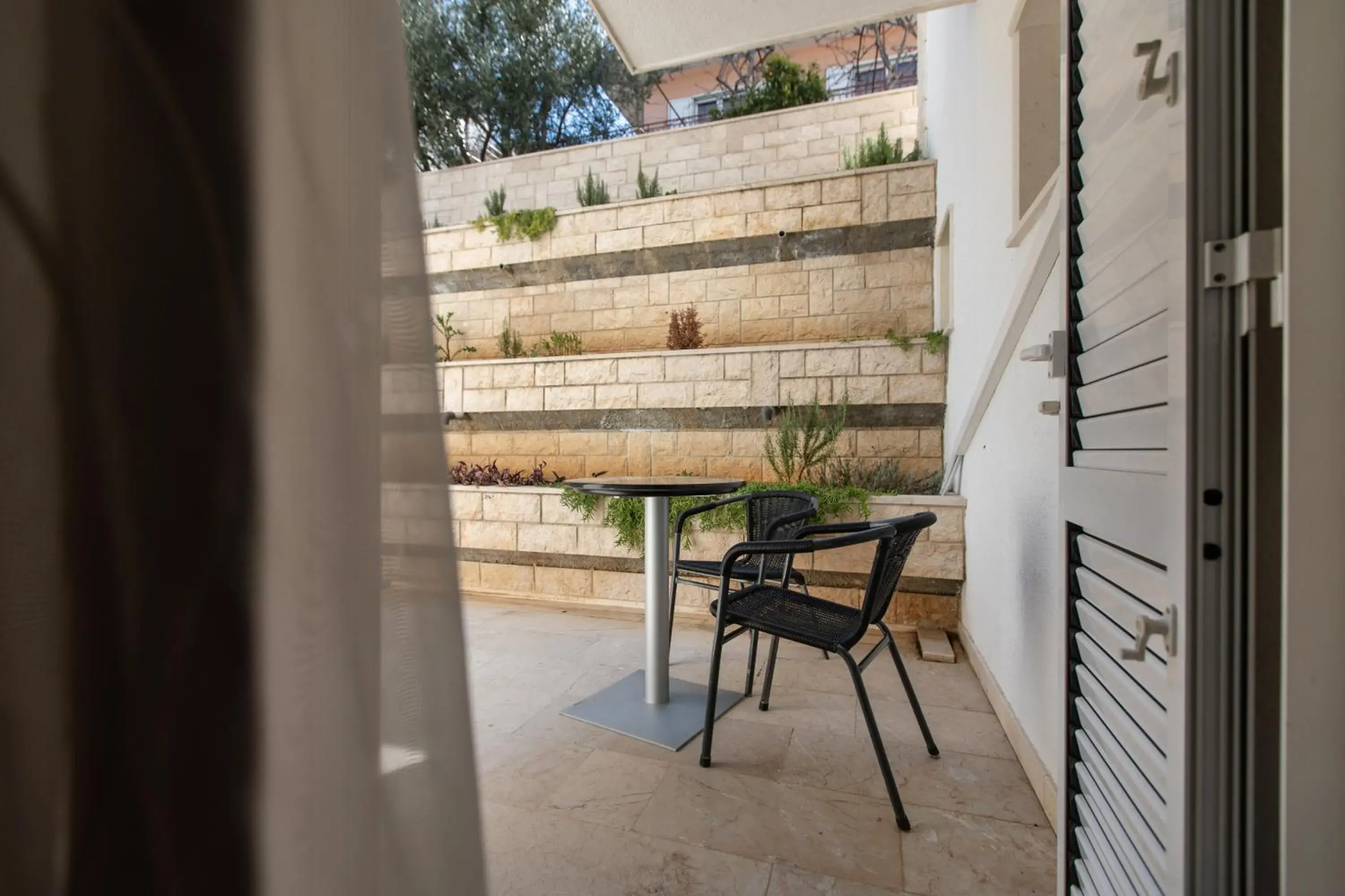 Standard Twin Room with Garden View in Hotel Buenavista Beach House Trogir Standard Twin Room with Garden View in Hotel Buenavista Beach House Trogir