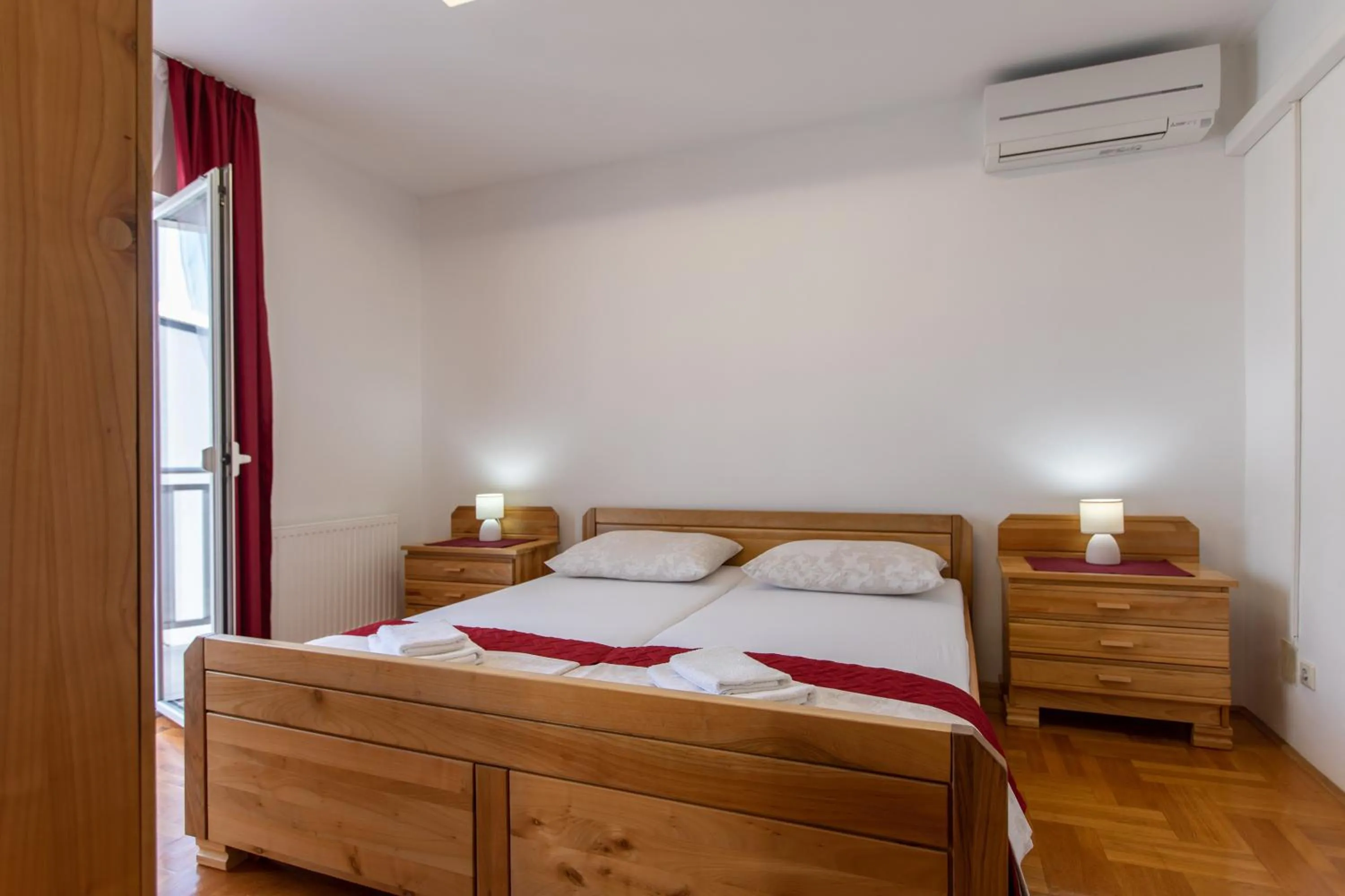 Bed in Hotel Buenavista Beach House Trogir