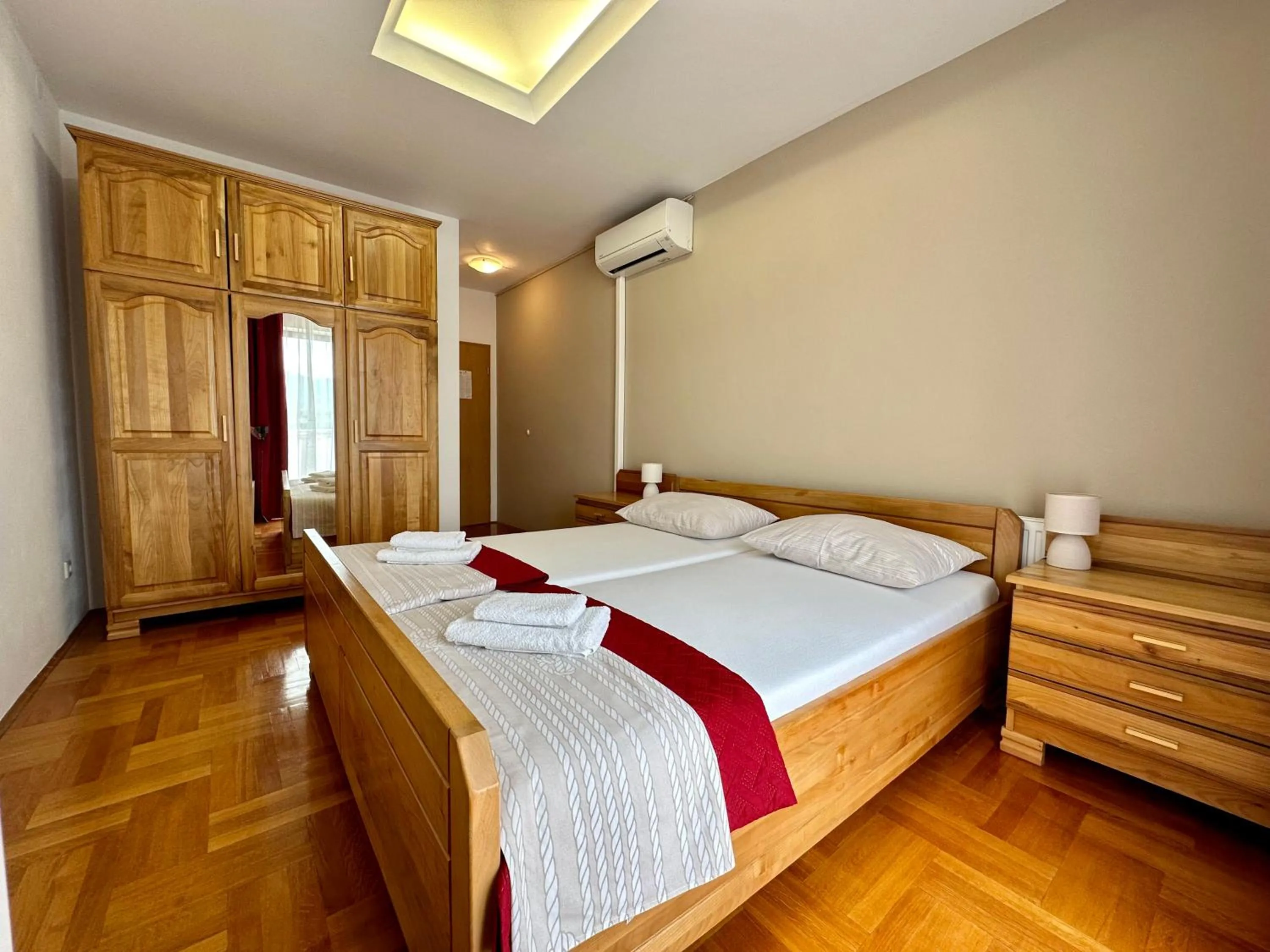 Bed in Hotel Buenavista Beach House Trogir