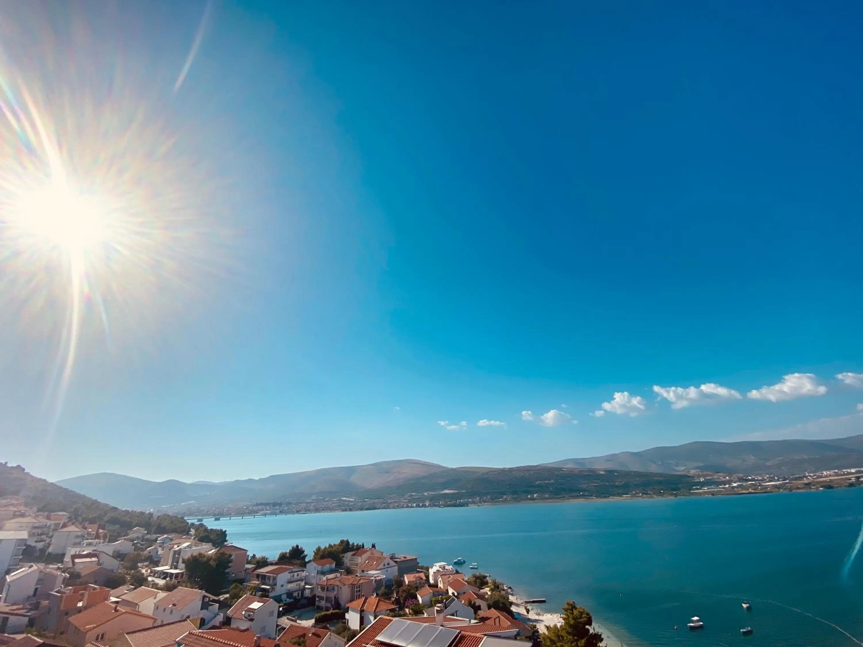 Sea view in Hotel Buenavista Beach House Trogir