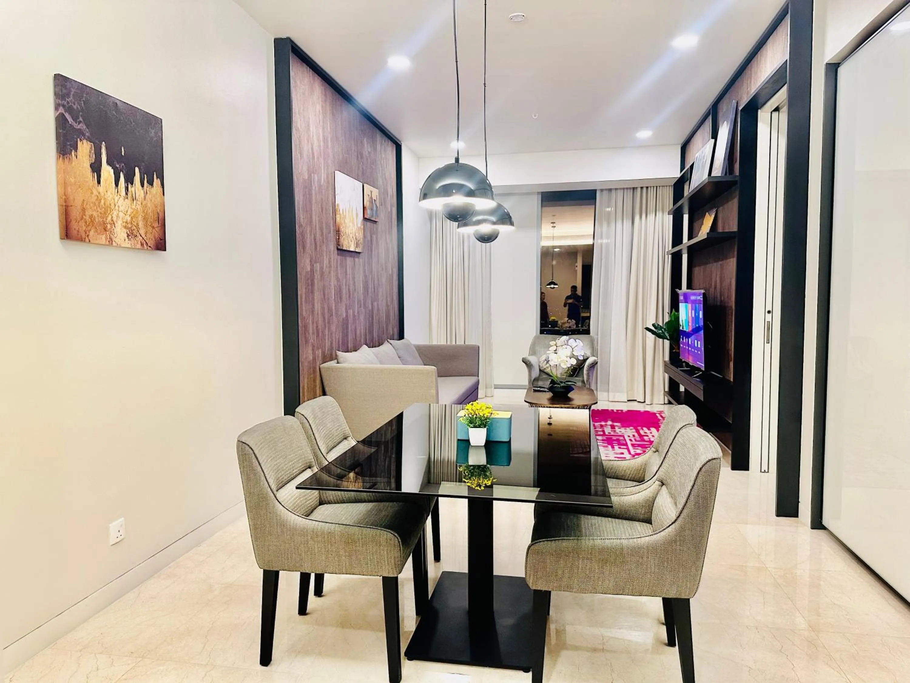 Living room in Tropicana The Residence By Klcc