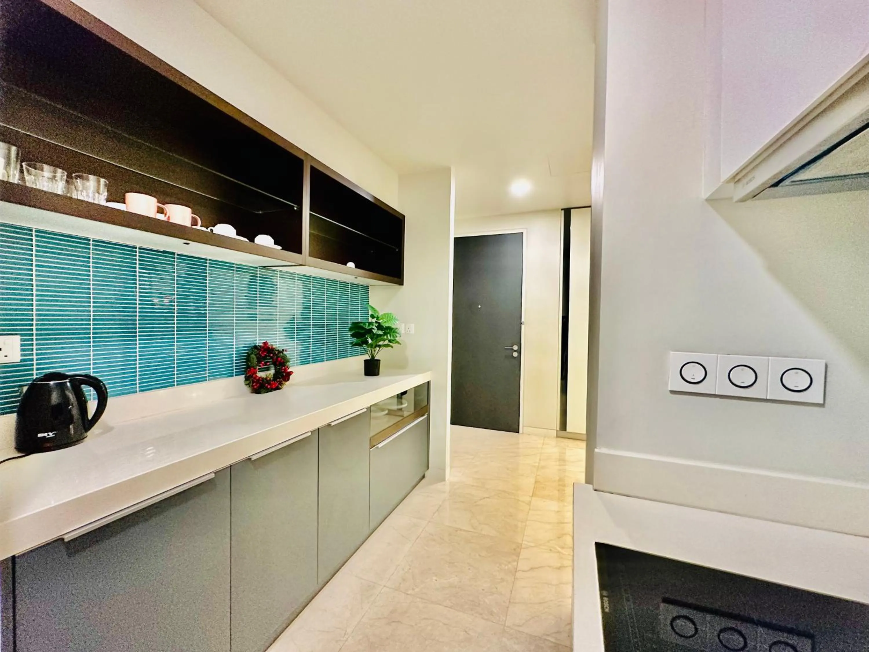 Kitchen or kitchenette in Tropicana The Residence By Klcc