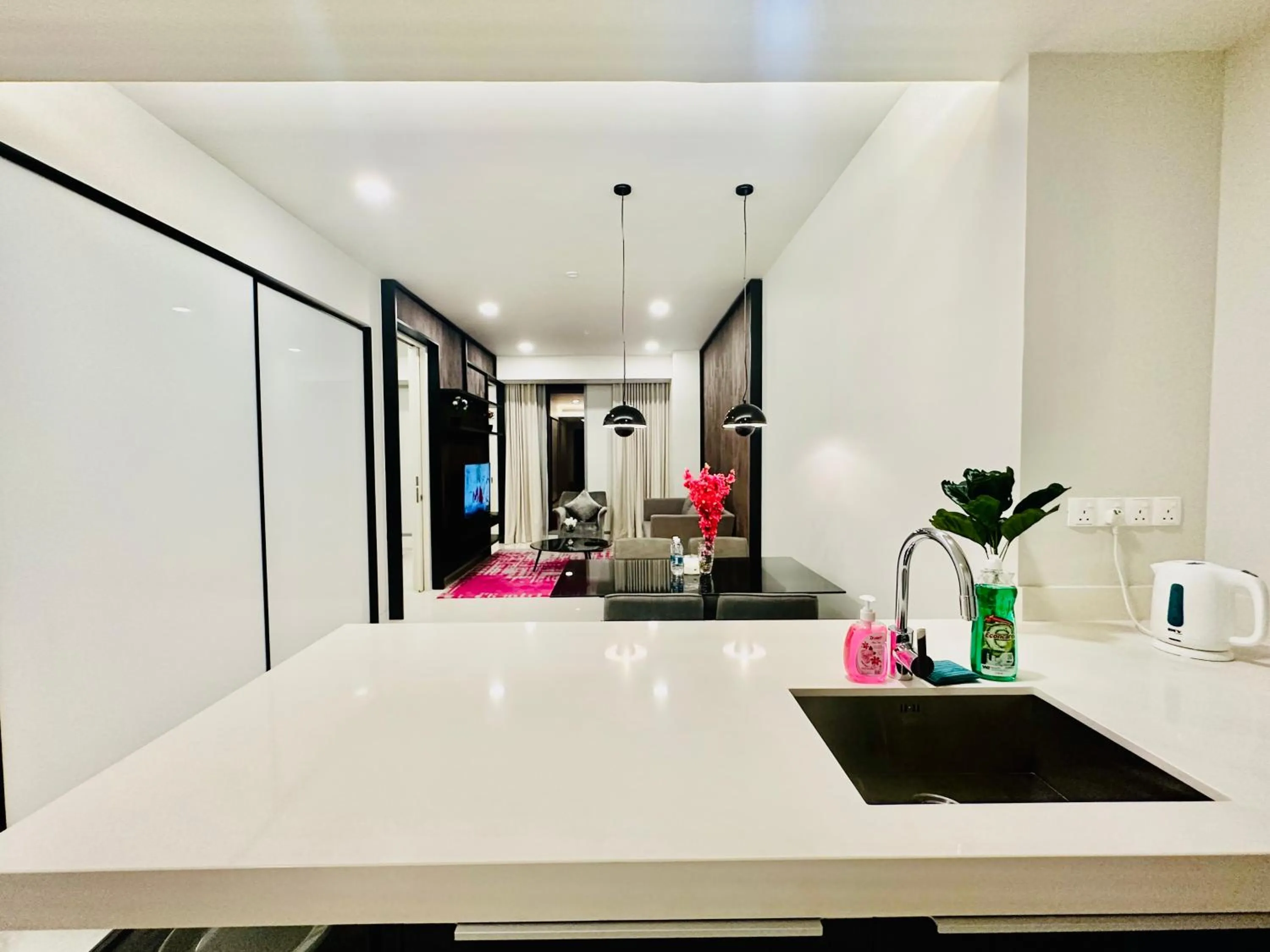 Kitchen or kitchenette in Tropicana The Residence By Klcc