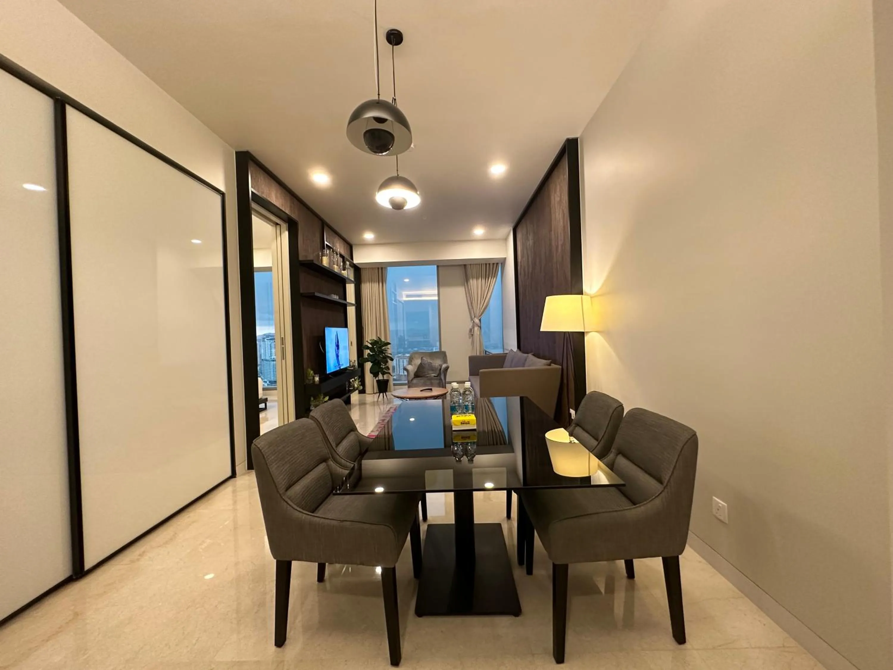 Living room in Tropicana The Residence By Klcc