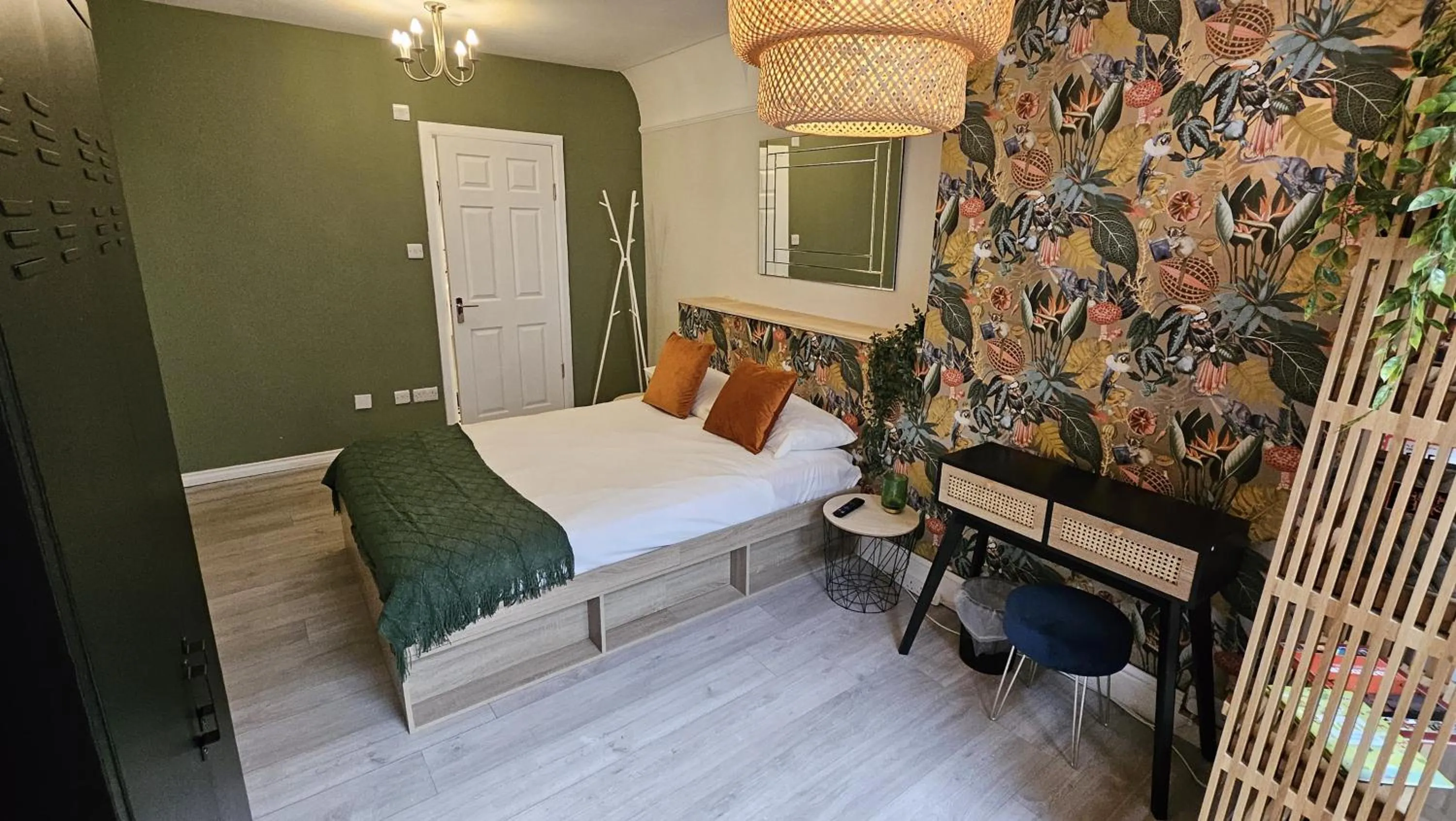 Bed in Saltwater Guest House