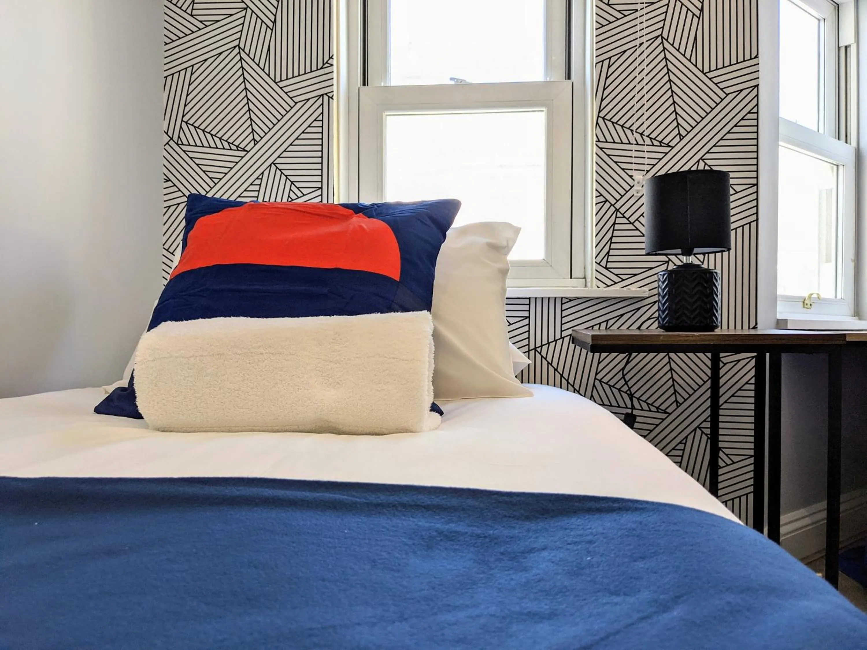 Bed in Saltwater Guest House