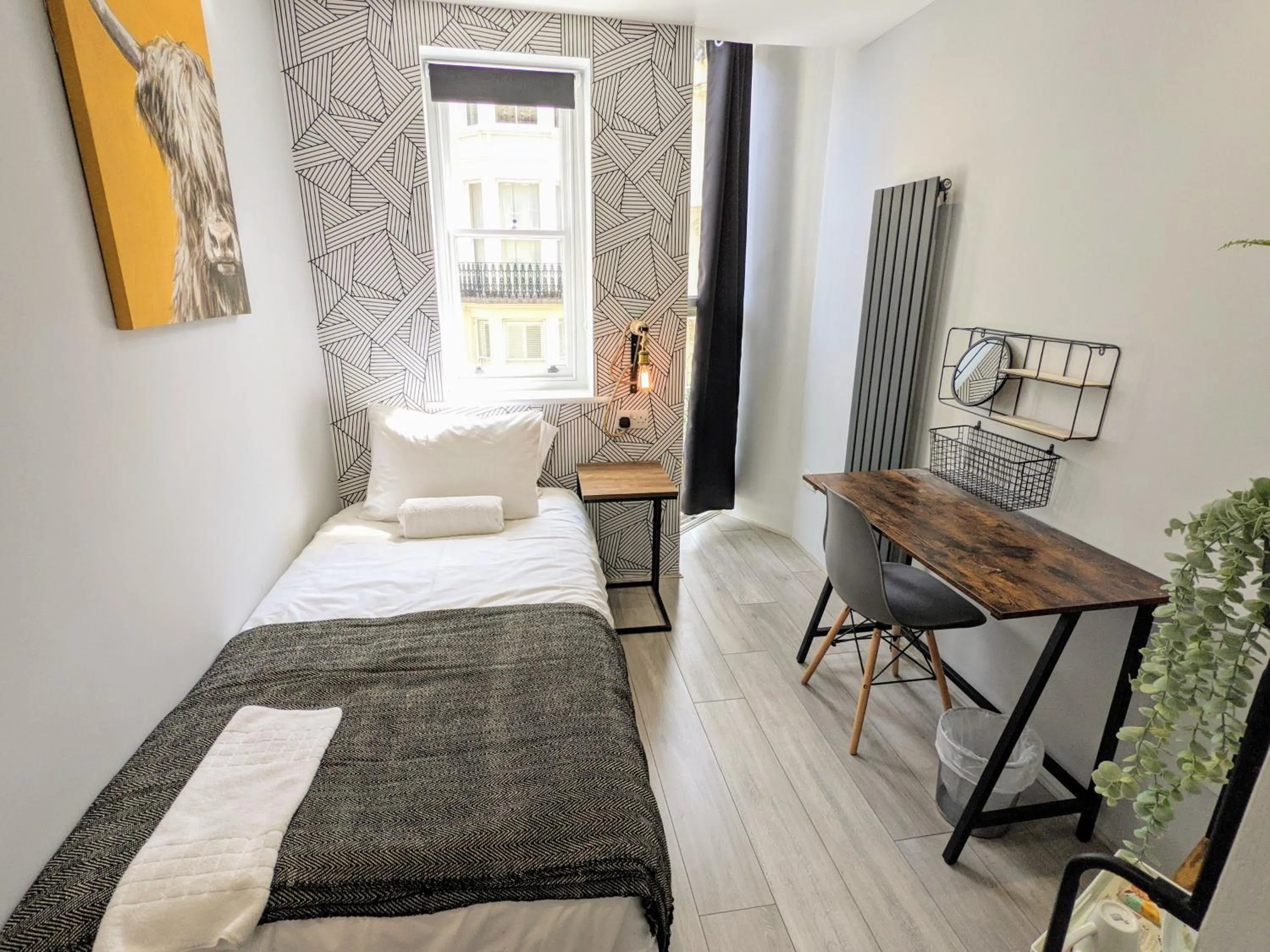 Bed in Saltwater Guest House